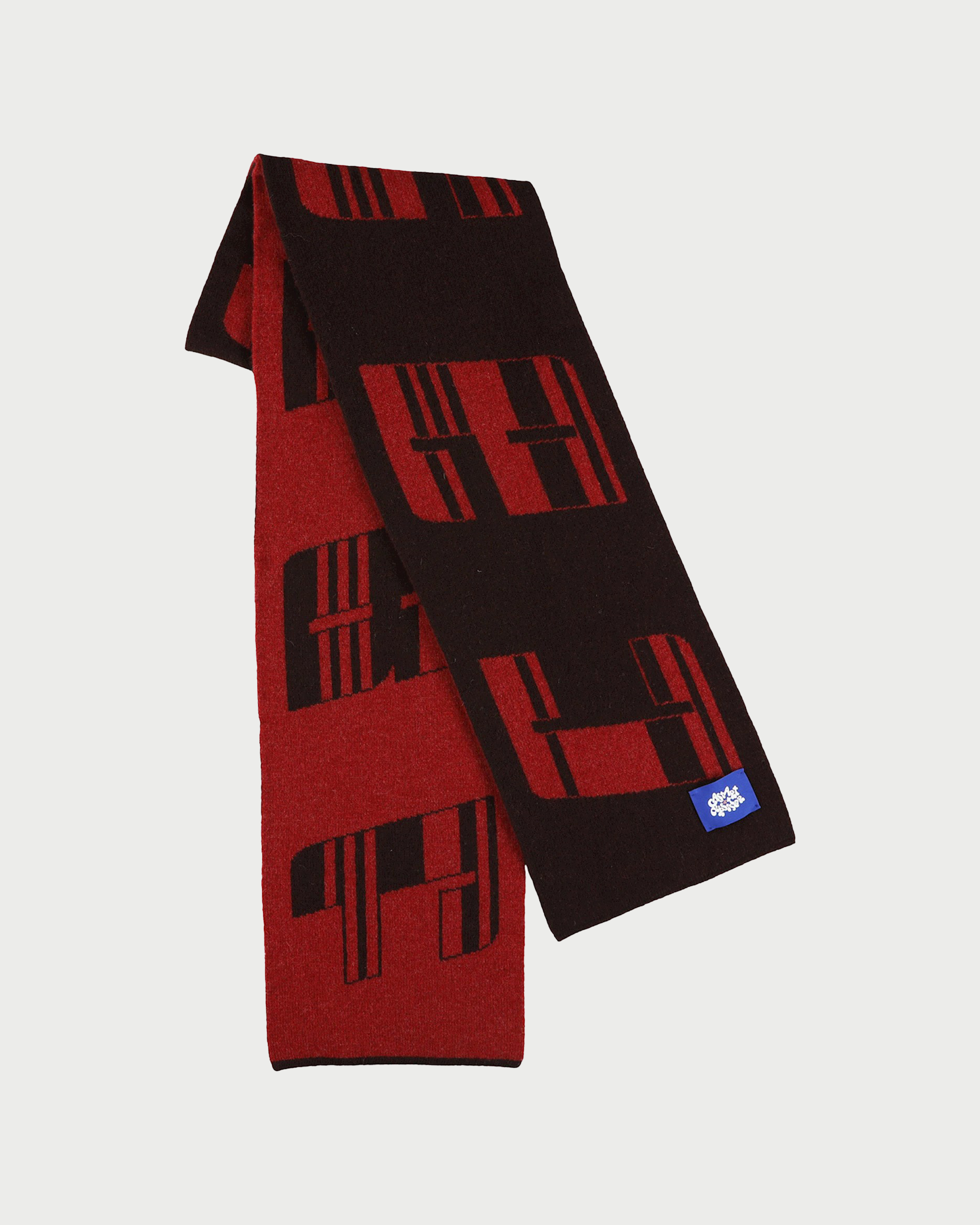 race scarf - red