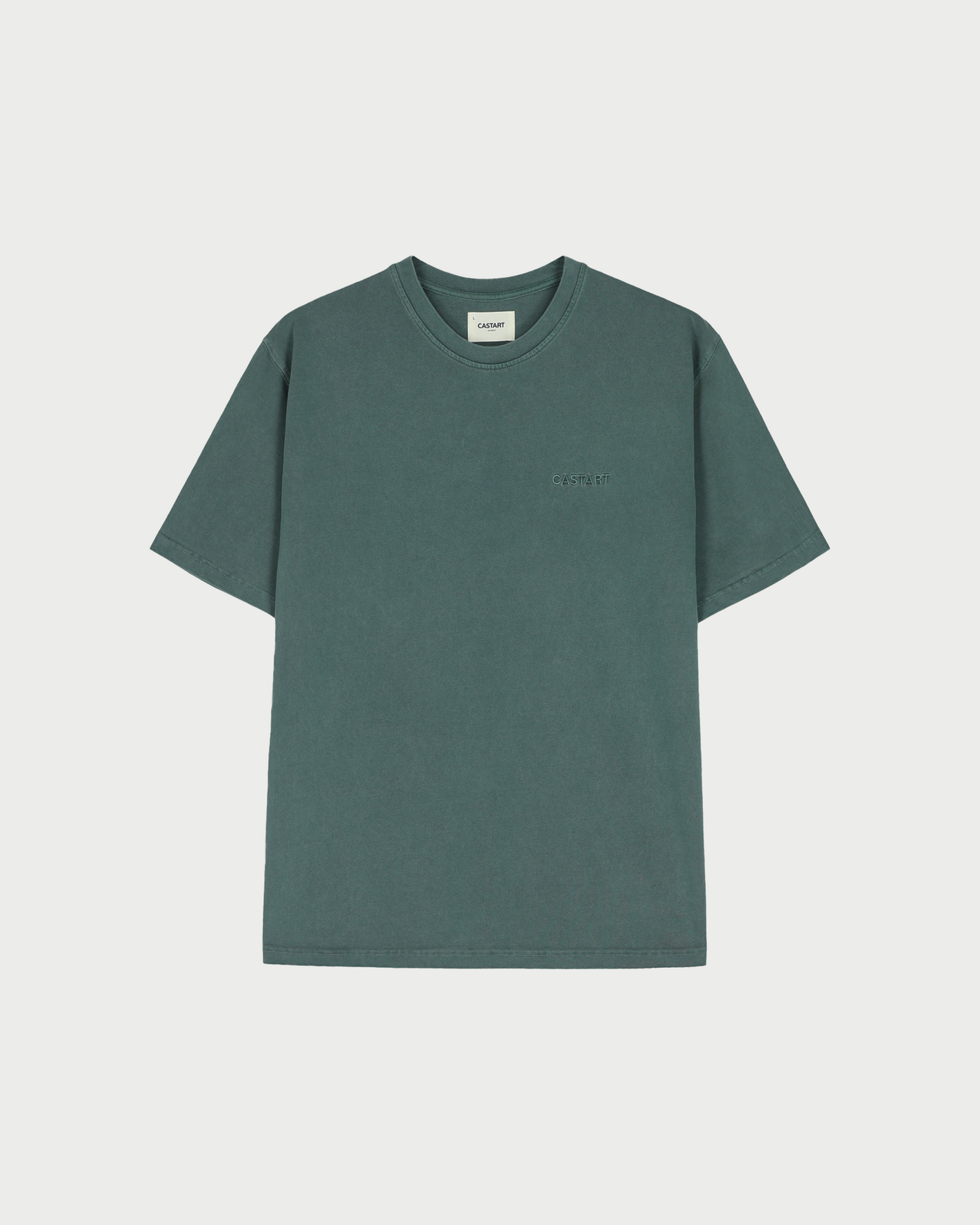 stonewash tee - dark green