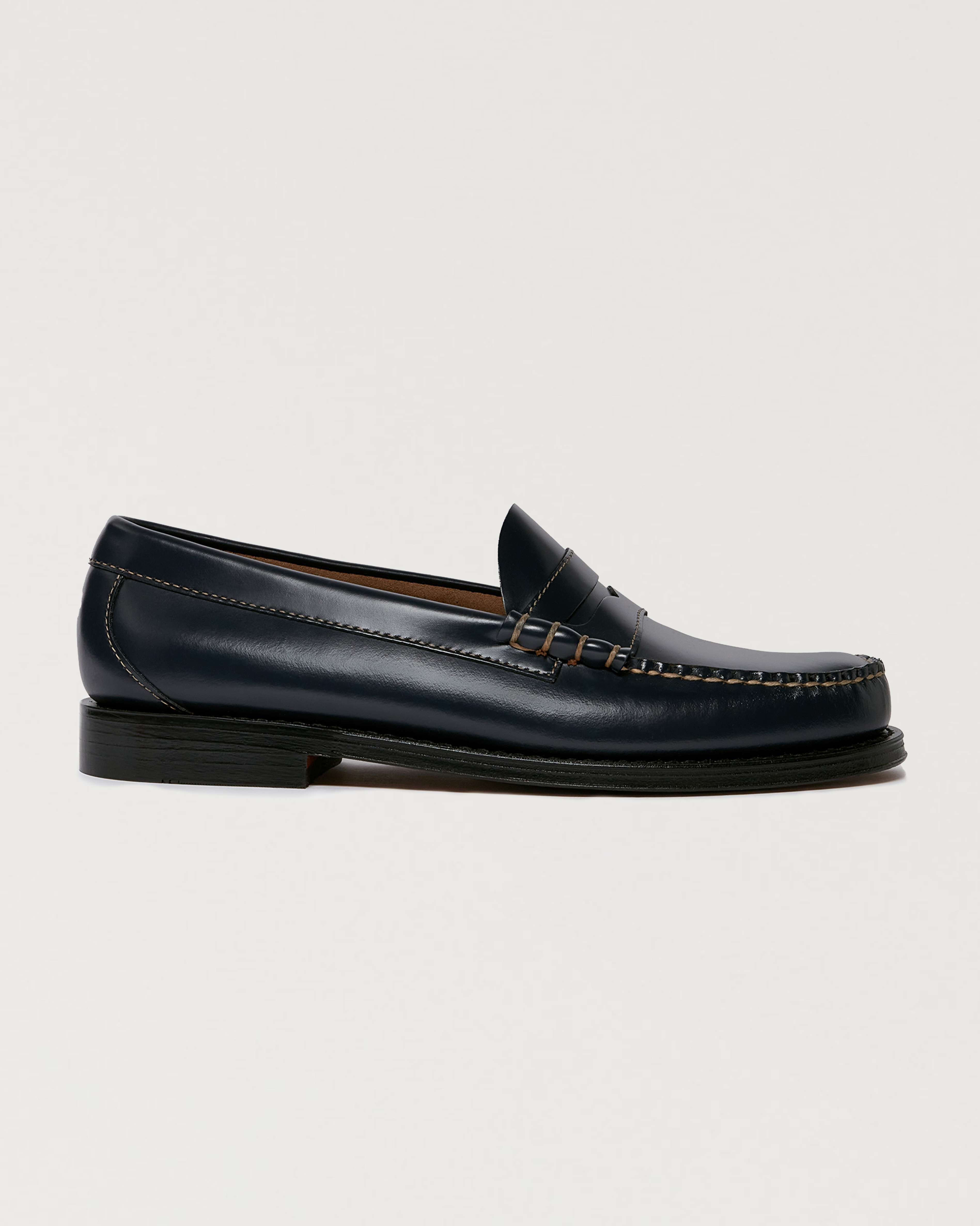 g.h. bass - weejun heritage larson penny loafer - navy