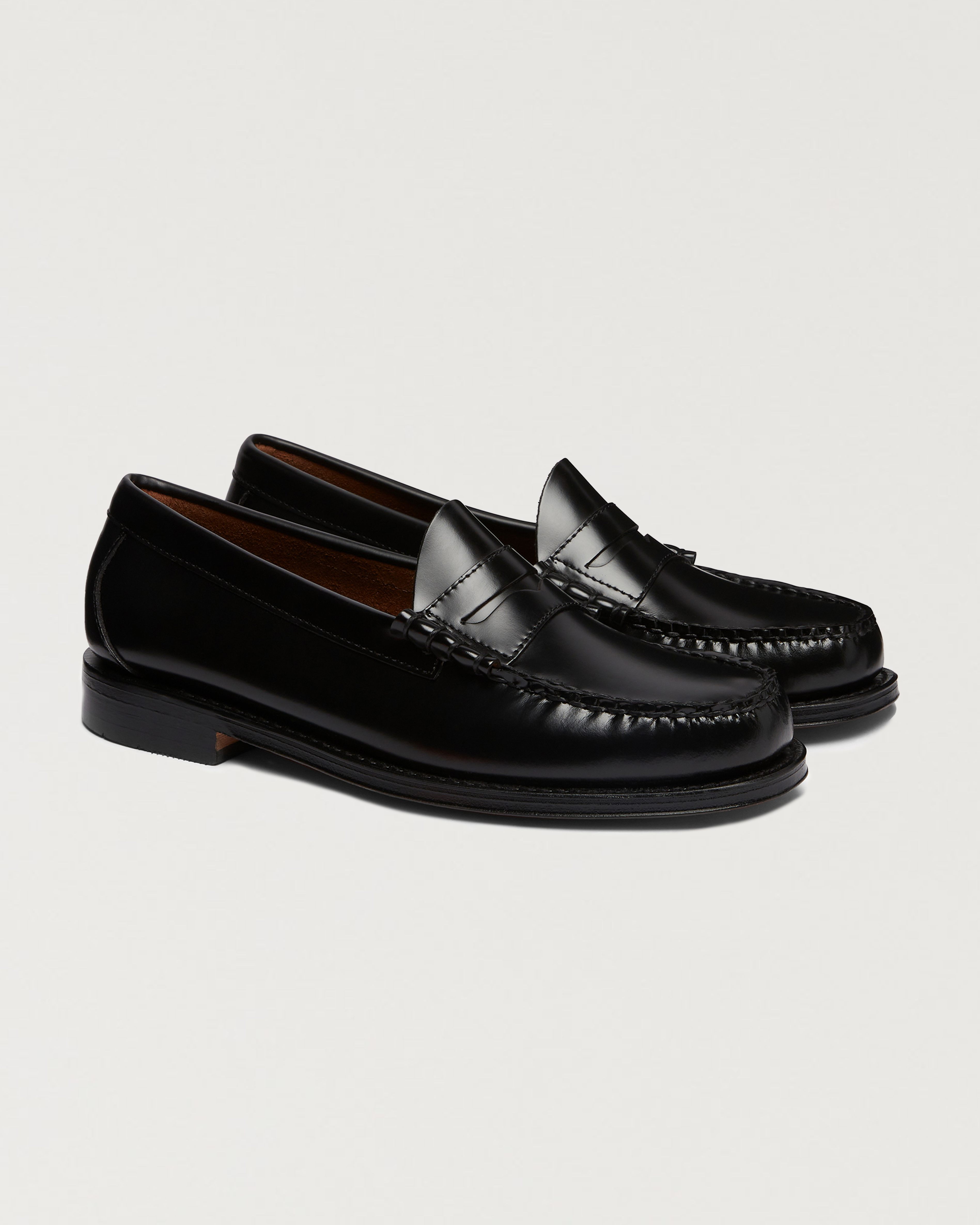 g.h. bass - weejun heritage larson penny loafer - black
