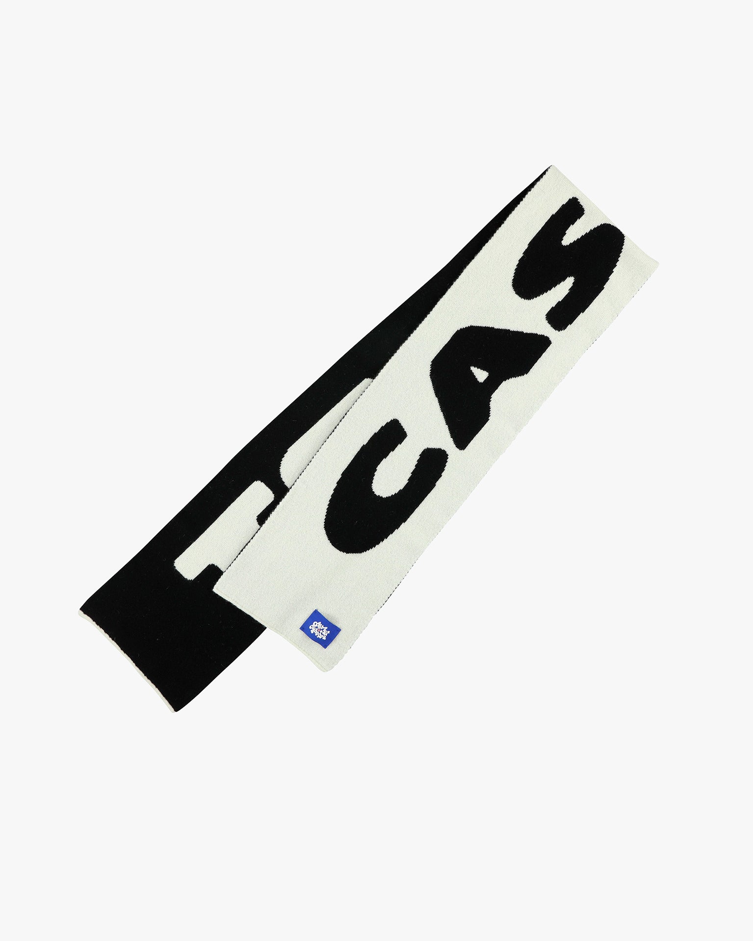 Castart logo scarf - black