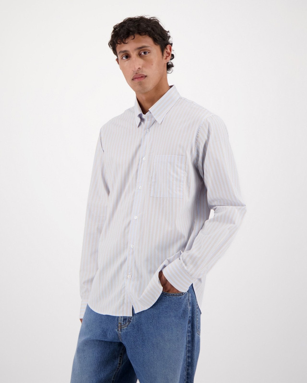 konga stripe p - blue yellow stripe - Castart