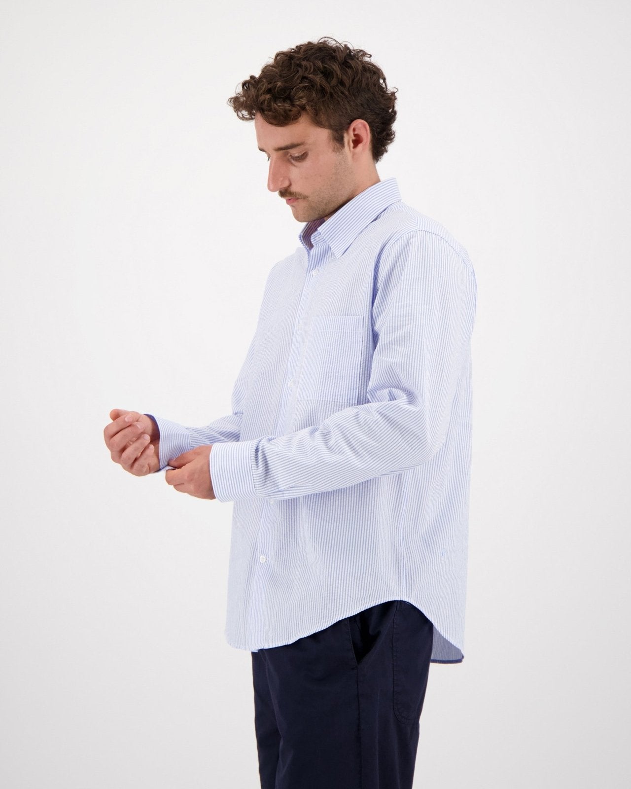 konga stripe s - light blue - Castart