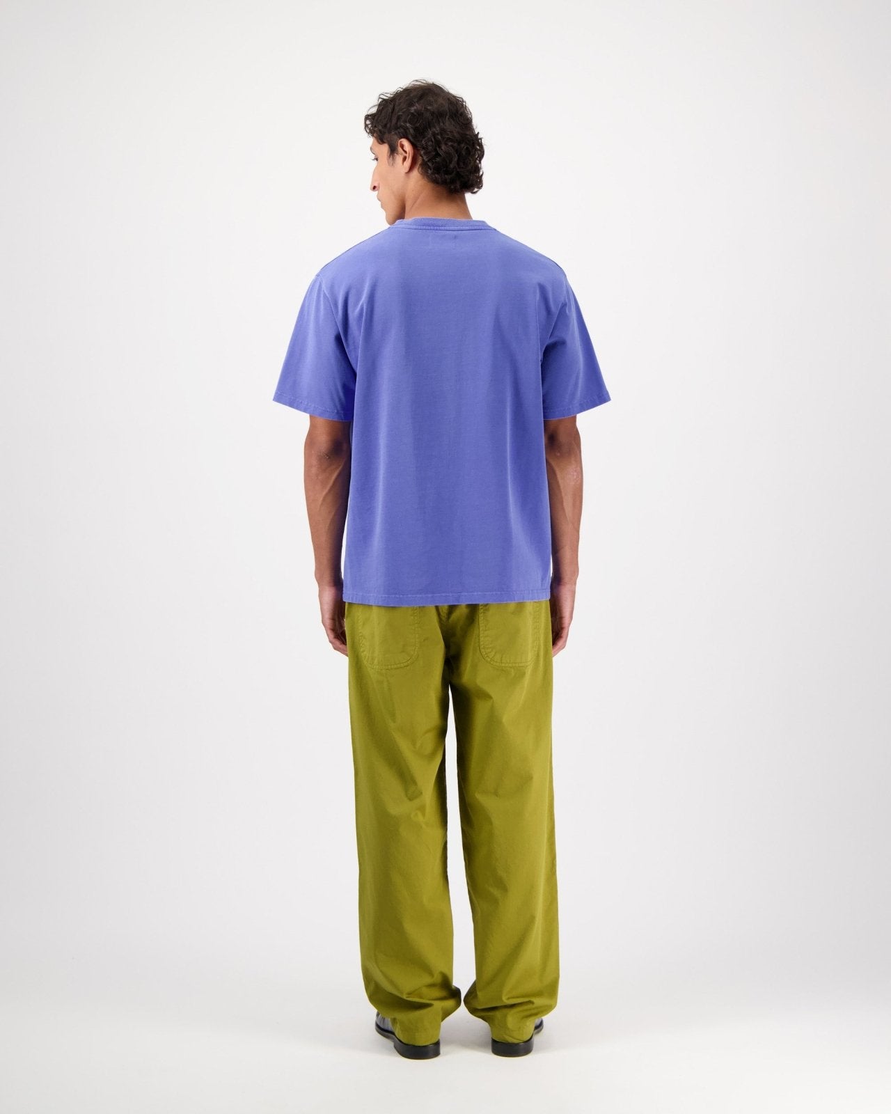 stonewash tee - cobalt - Castart