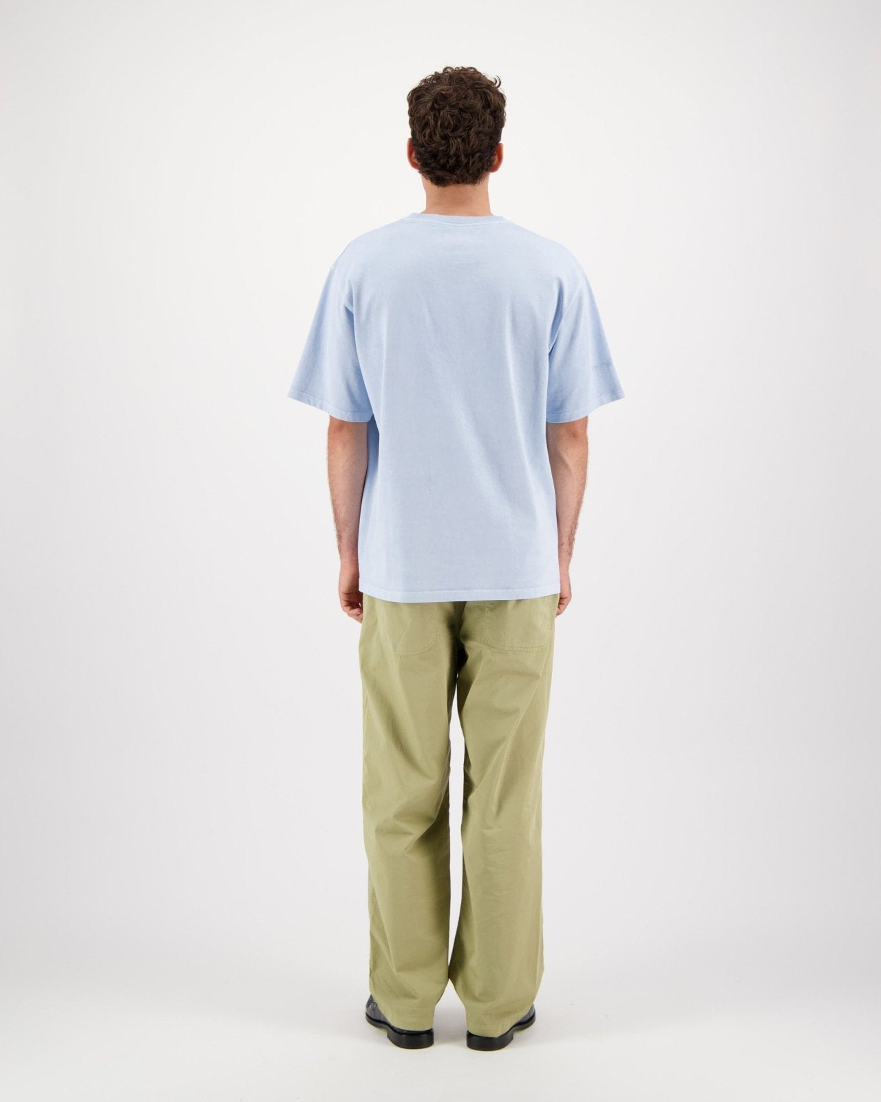 stonewash tee - light blue - Castart