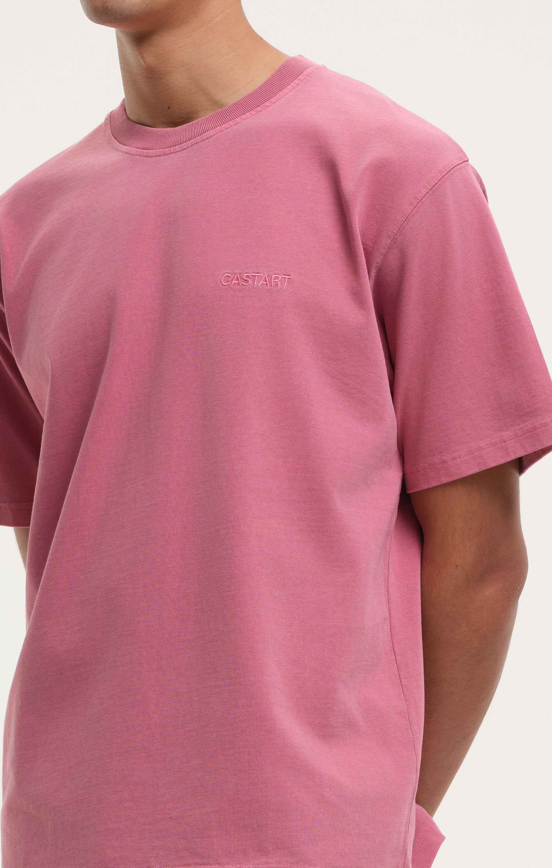 stonewashed tee - red