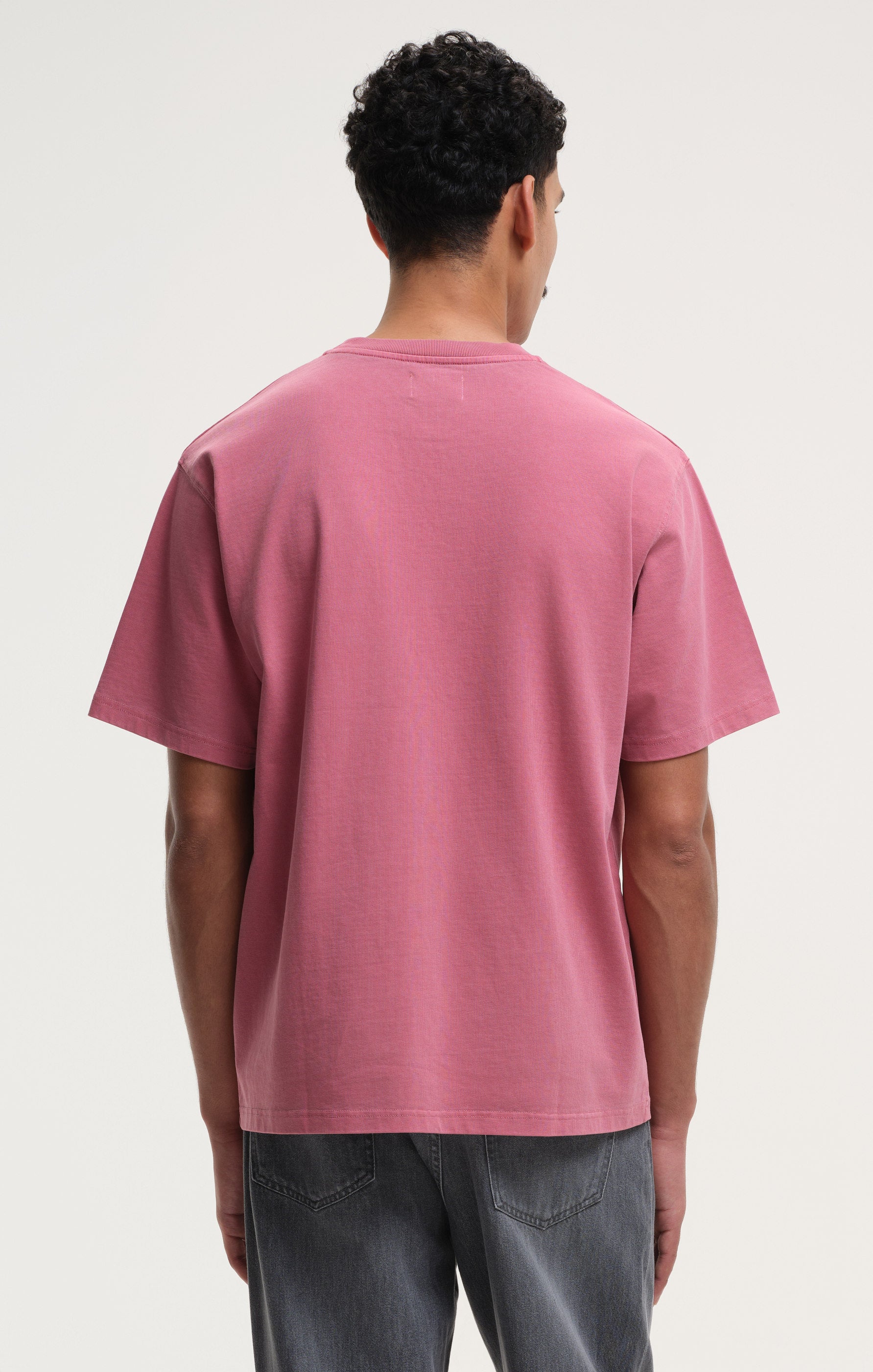 stonewashed tee - red
