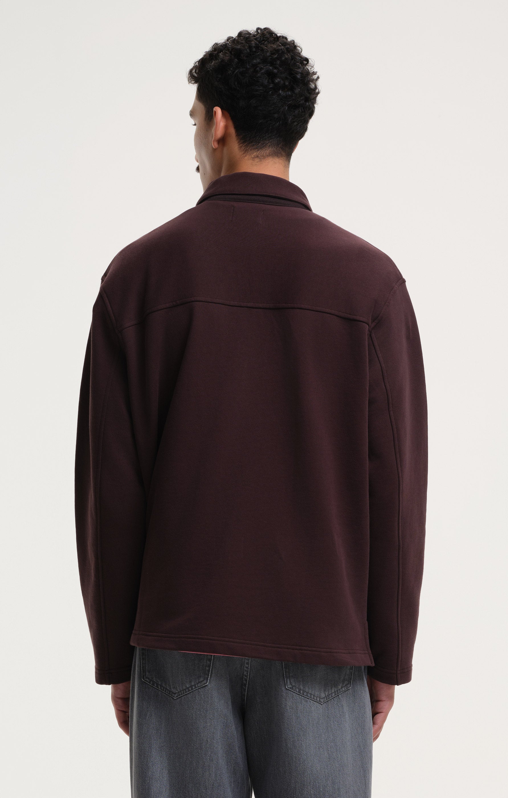 sleet way - dark burgundy