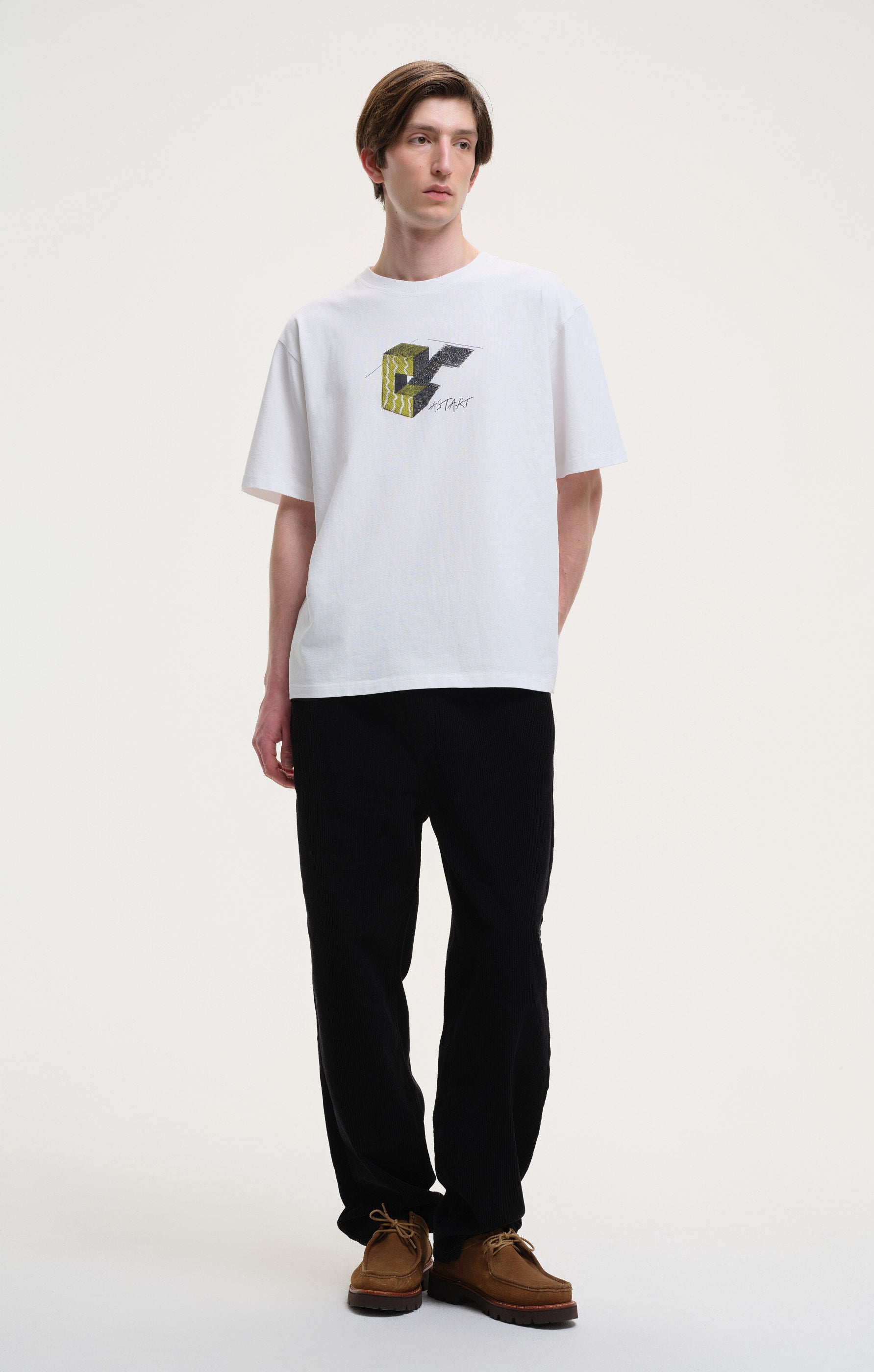 oblique - white
