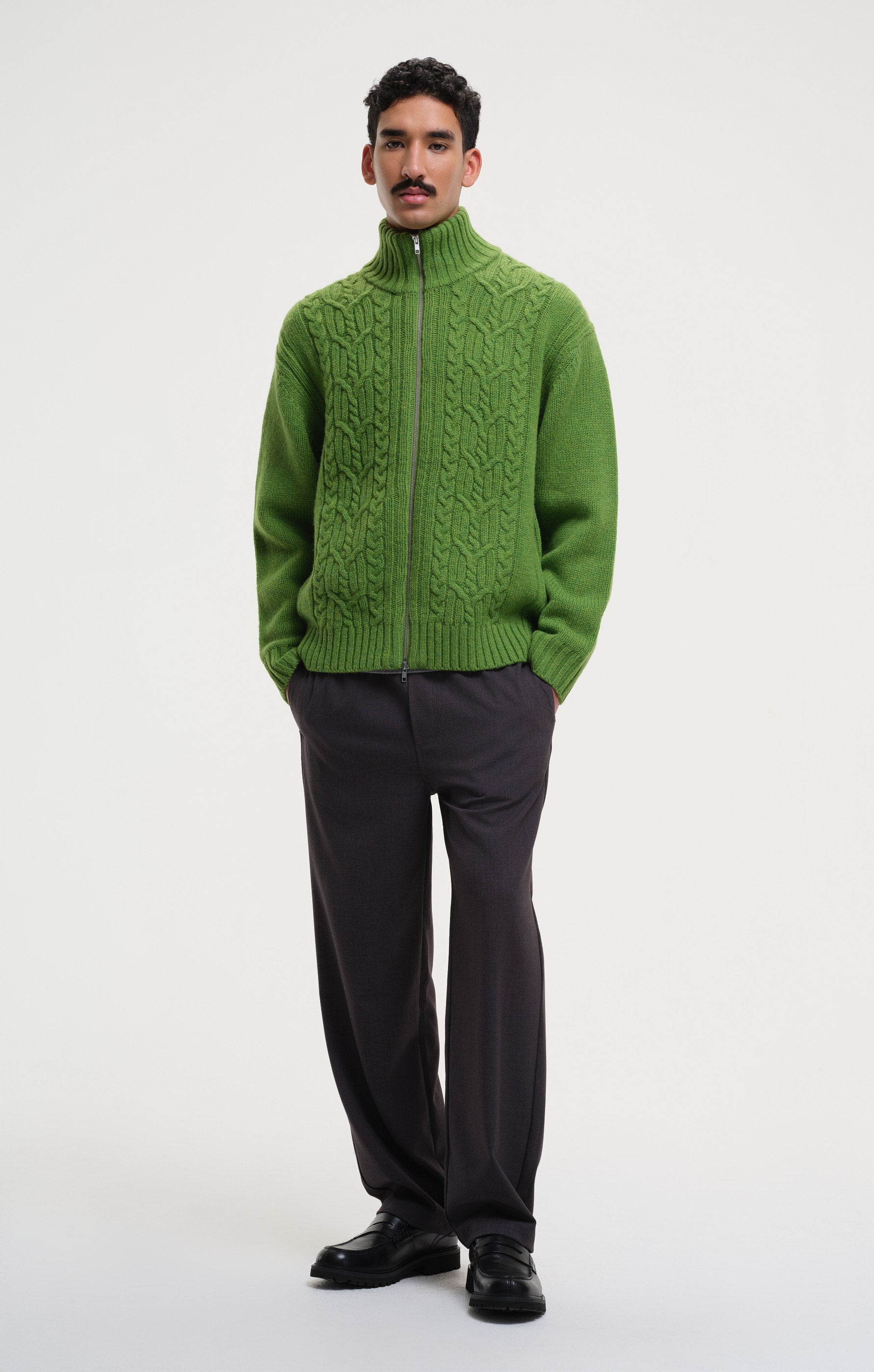 high tide - bright green