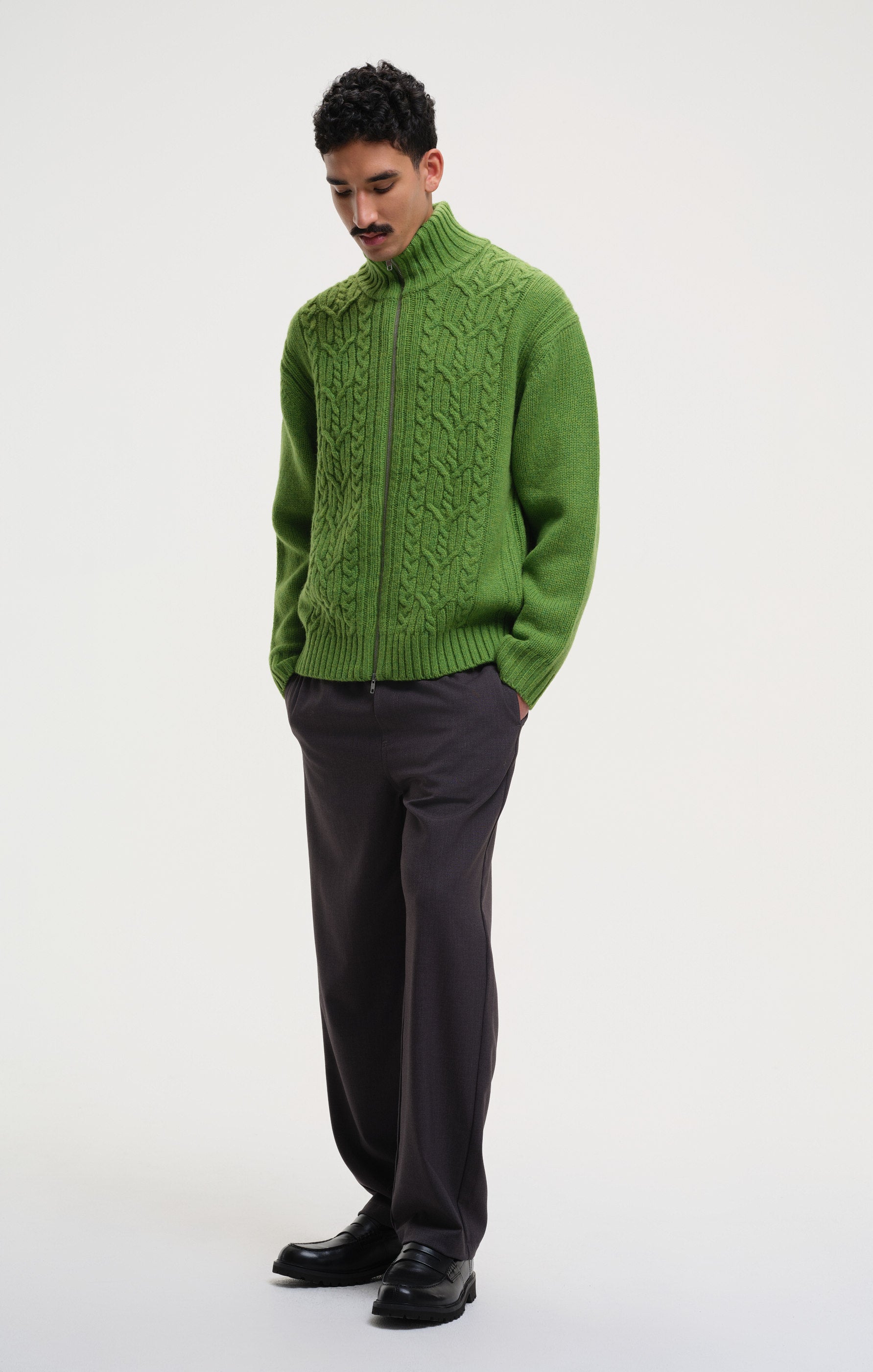 high tide - bright green