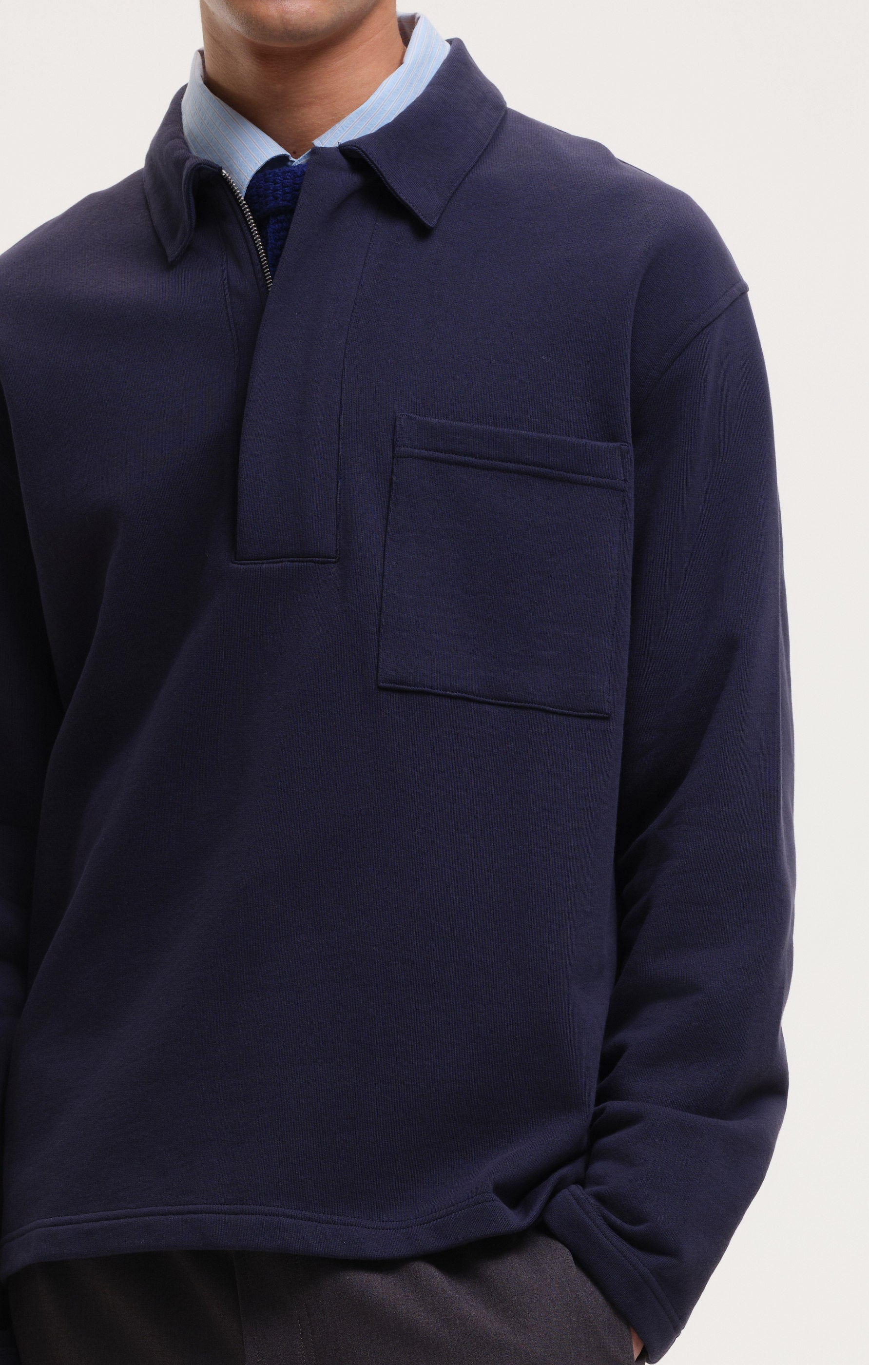 sleet way - navy