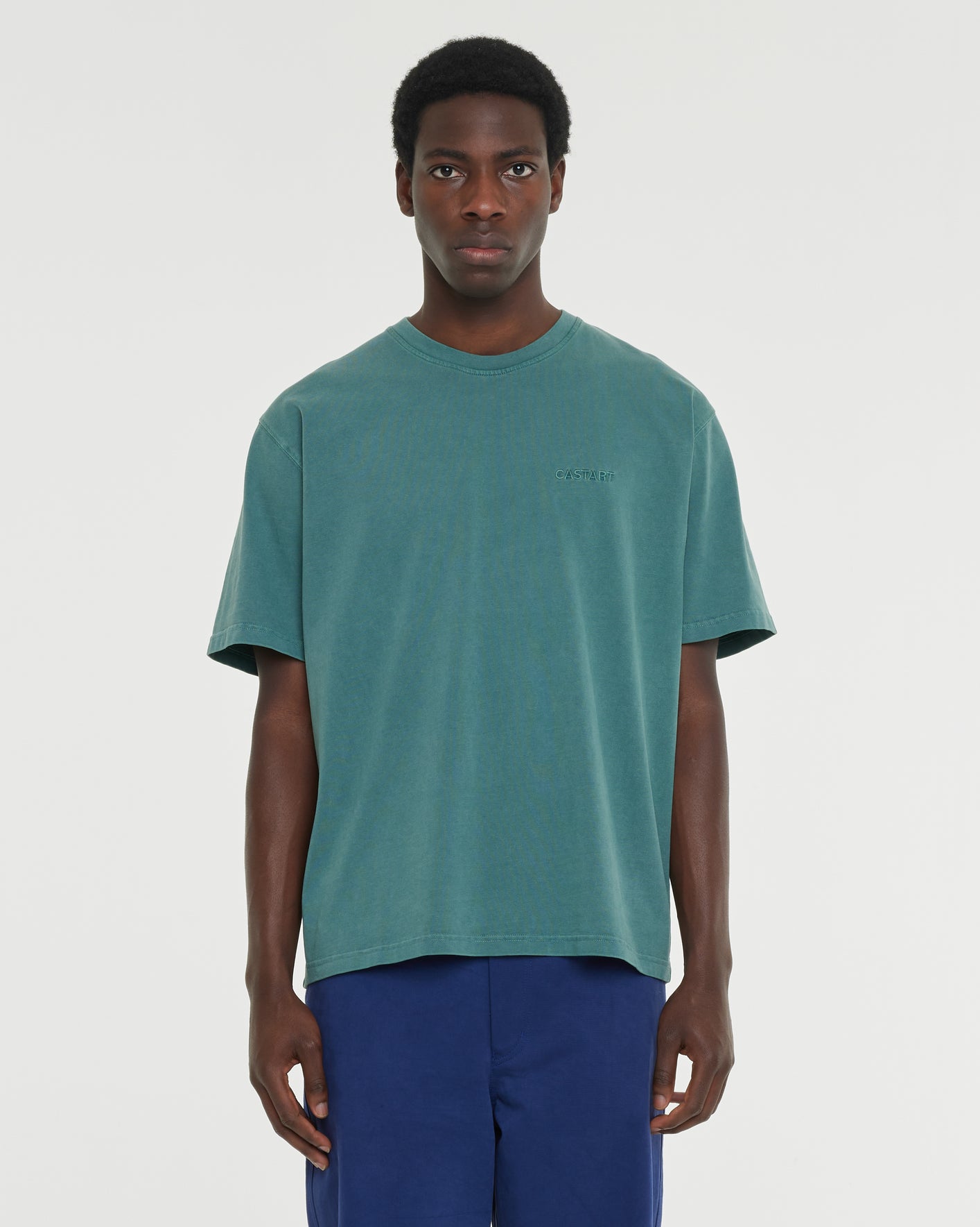 stonewash tee - dark green