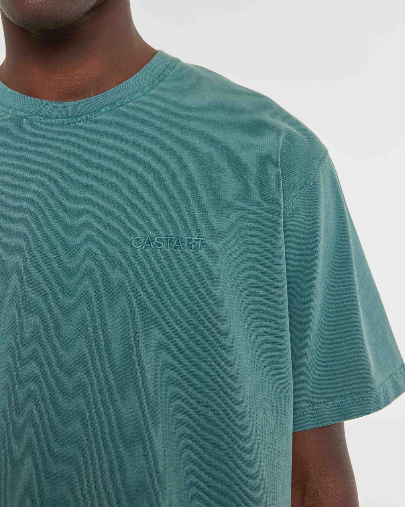 stonewash tee - dark green