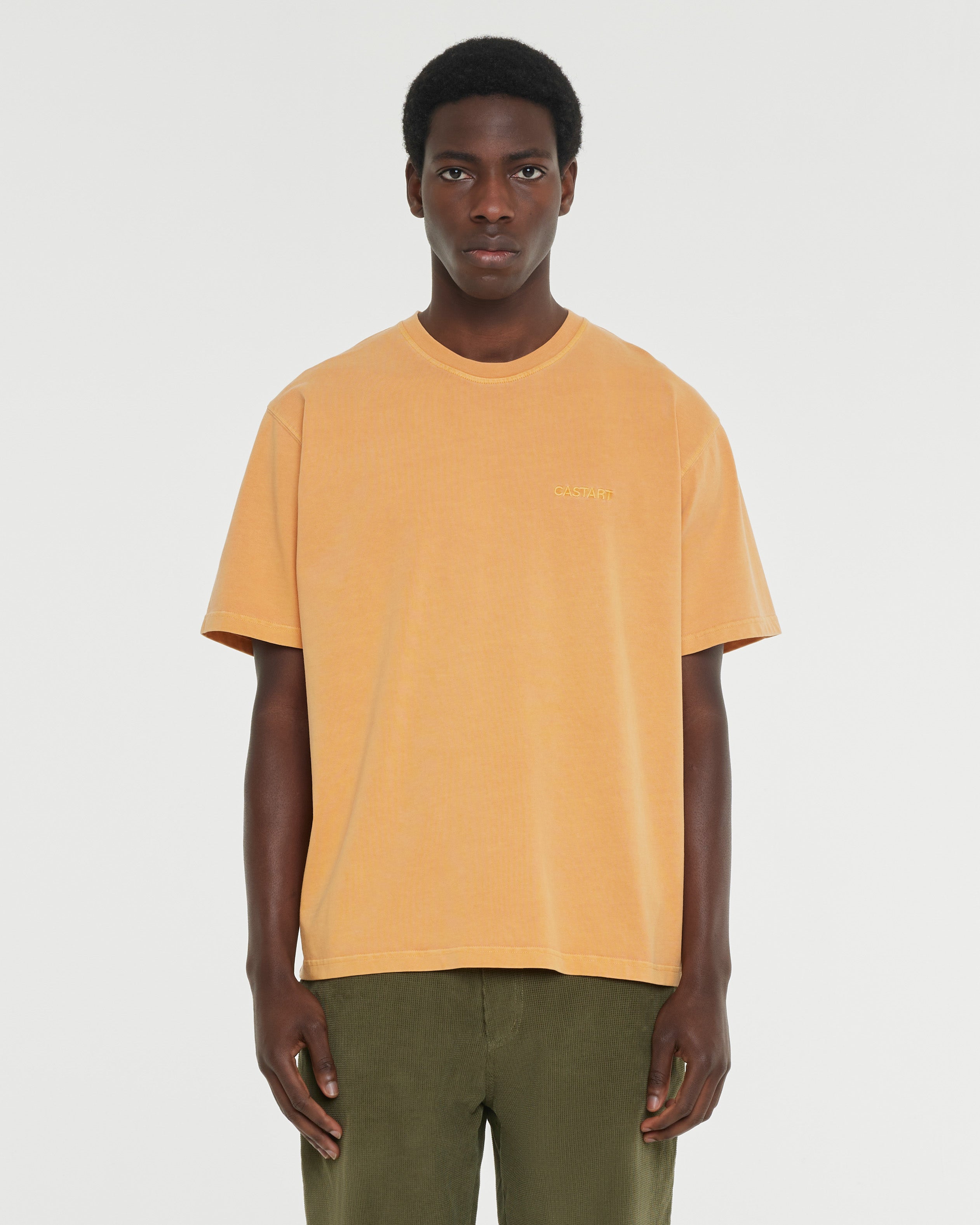 stonewash tee - orange