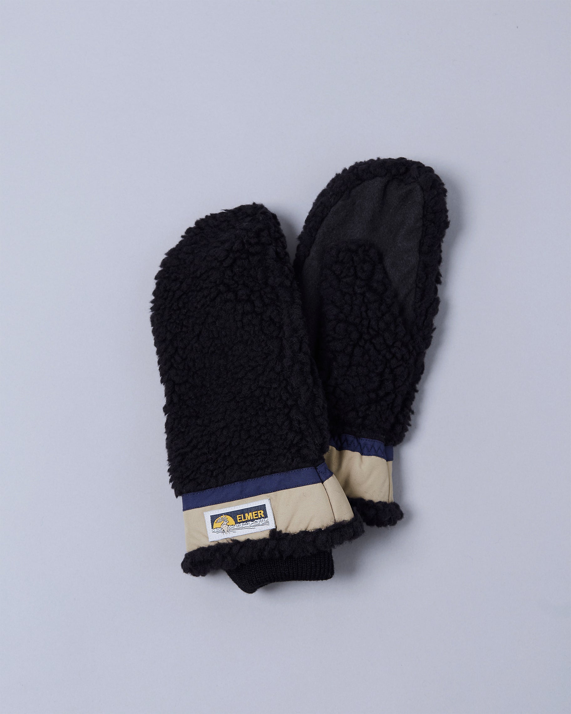 Elmer | Teddy gloves - Black