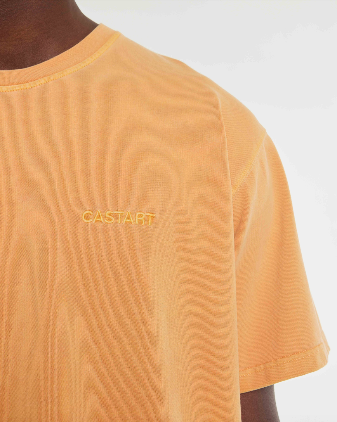 stonewash tee - orange