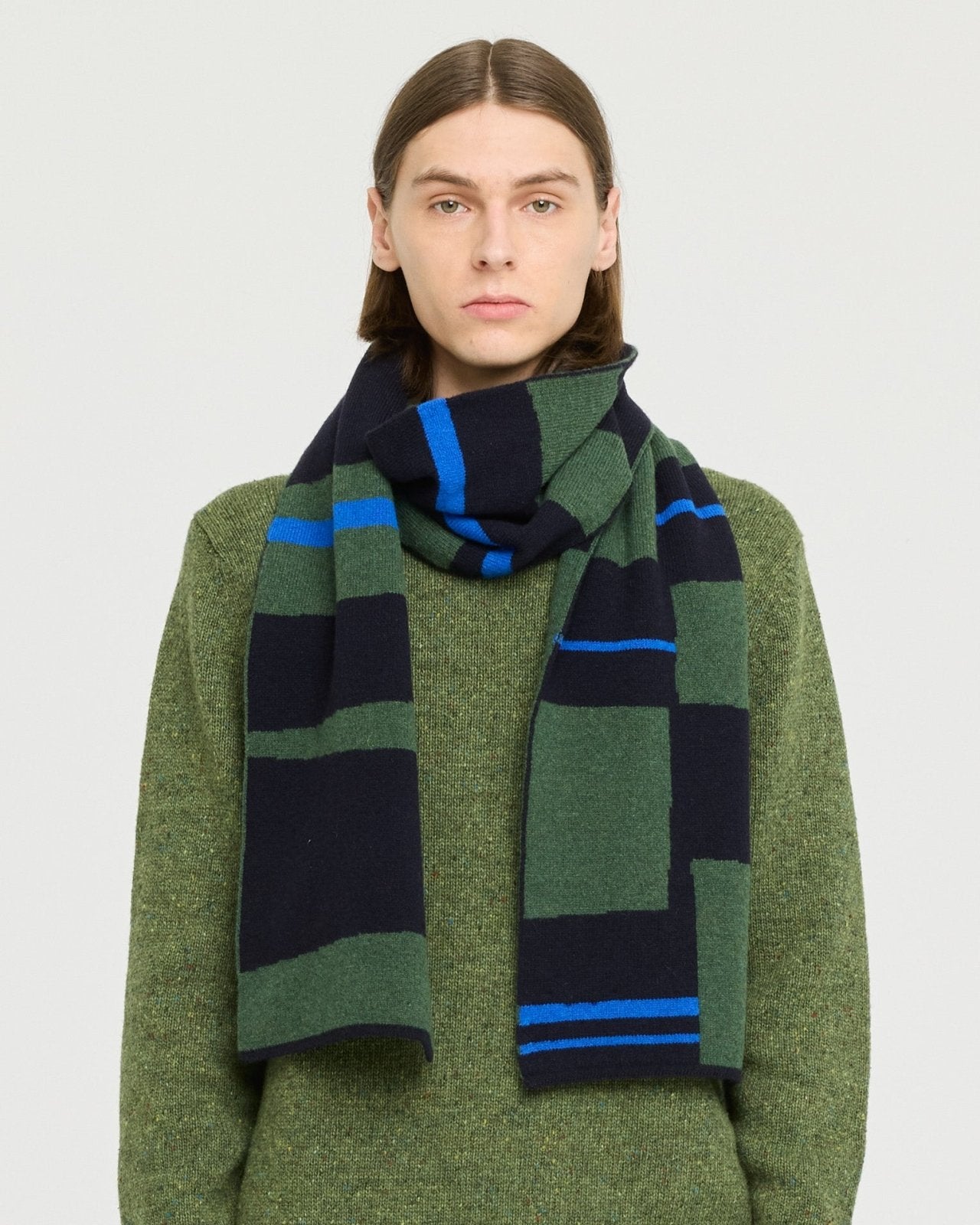 alfonso scarf - green - Castart