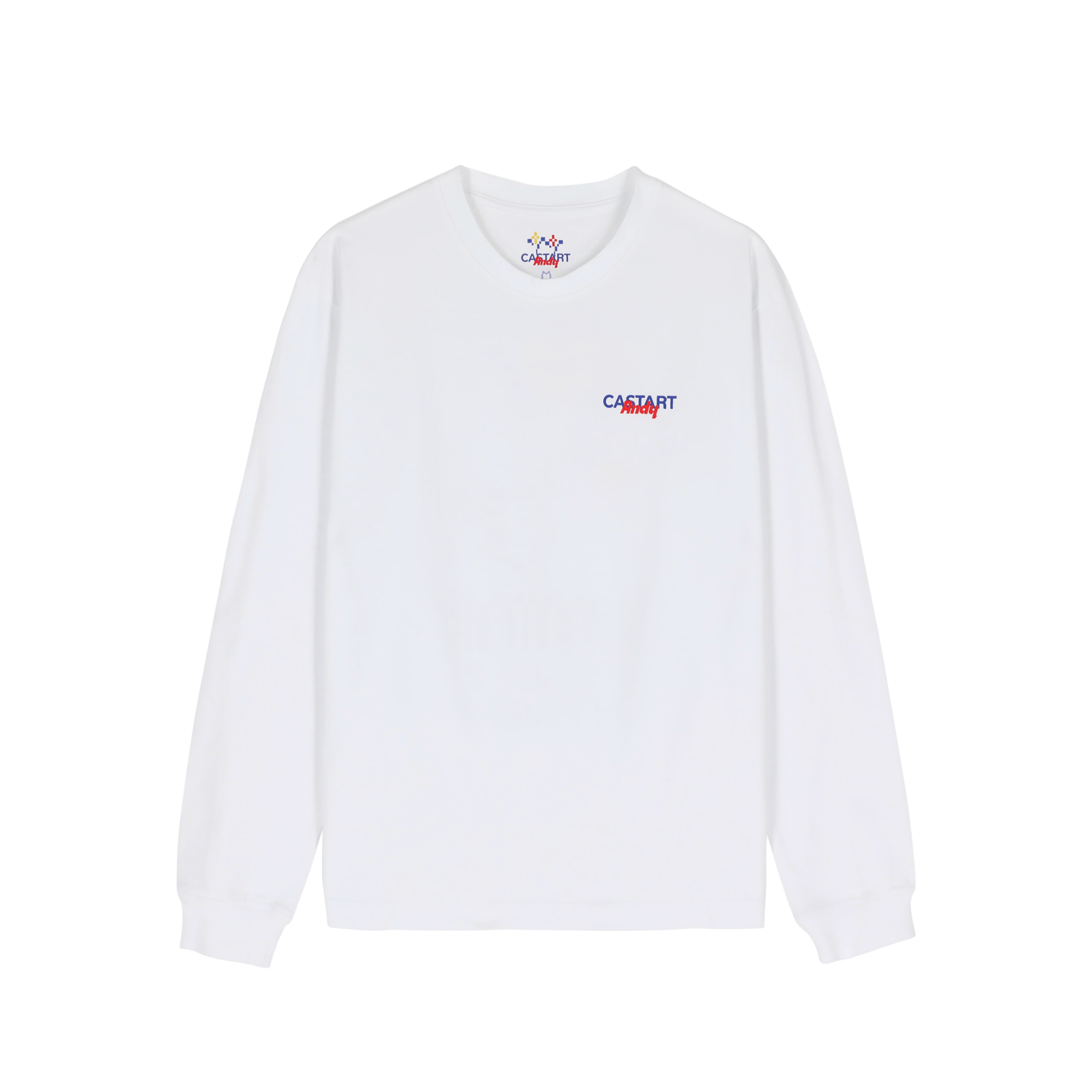 andy long sleeve tee - white - Castart