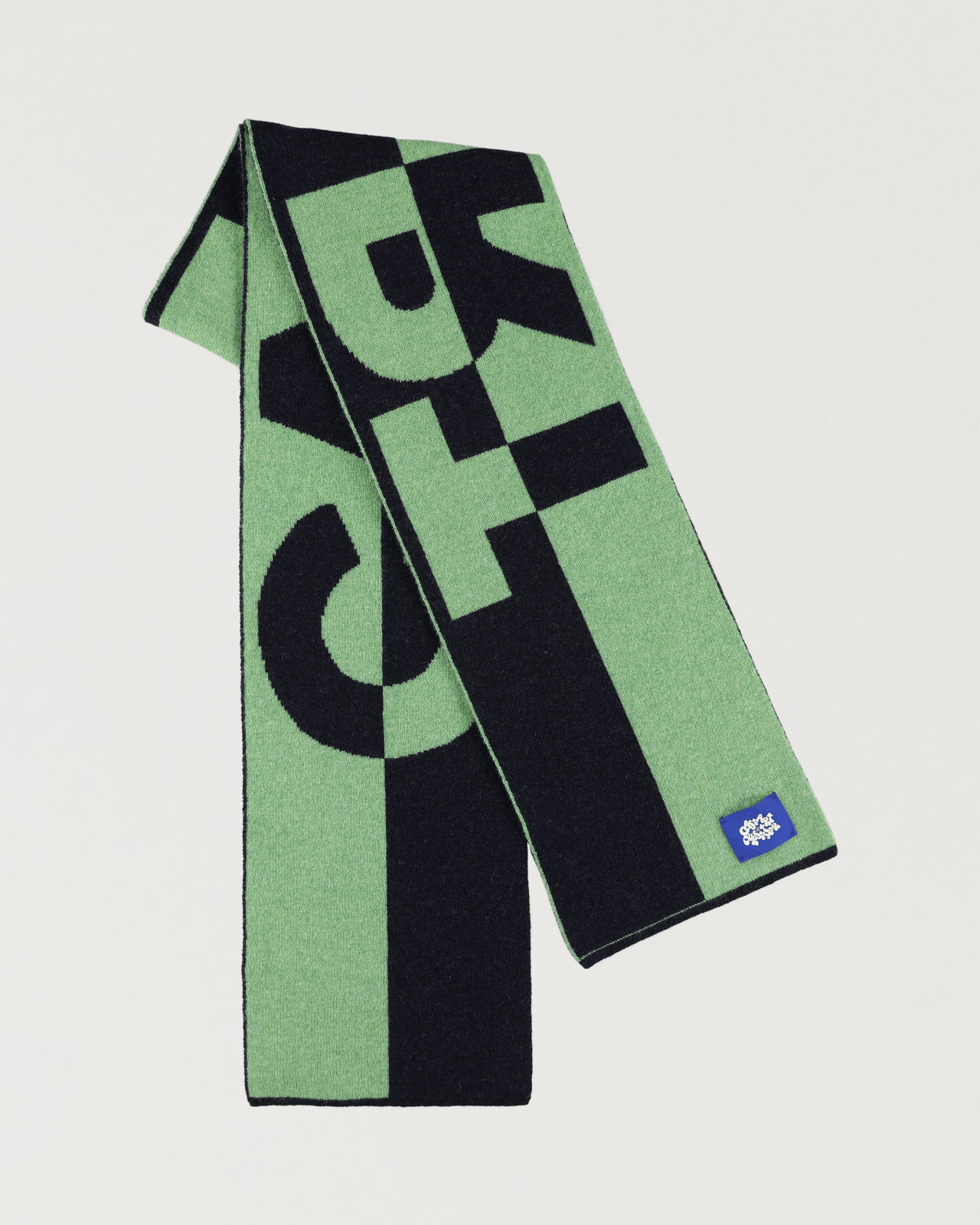 Multicolor scarf by Castart, made from 100% Scottish lambswool, soft, comfortable, and stylish.