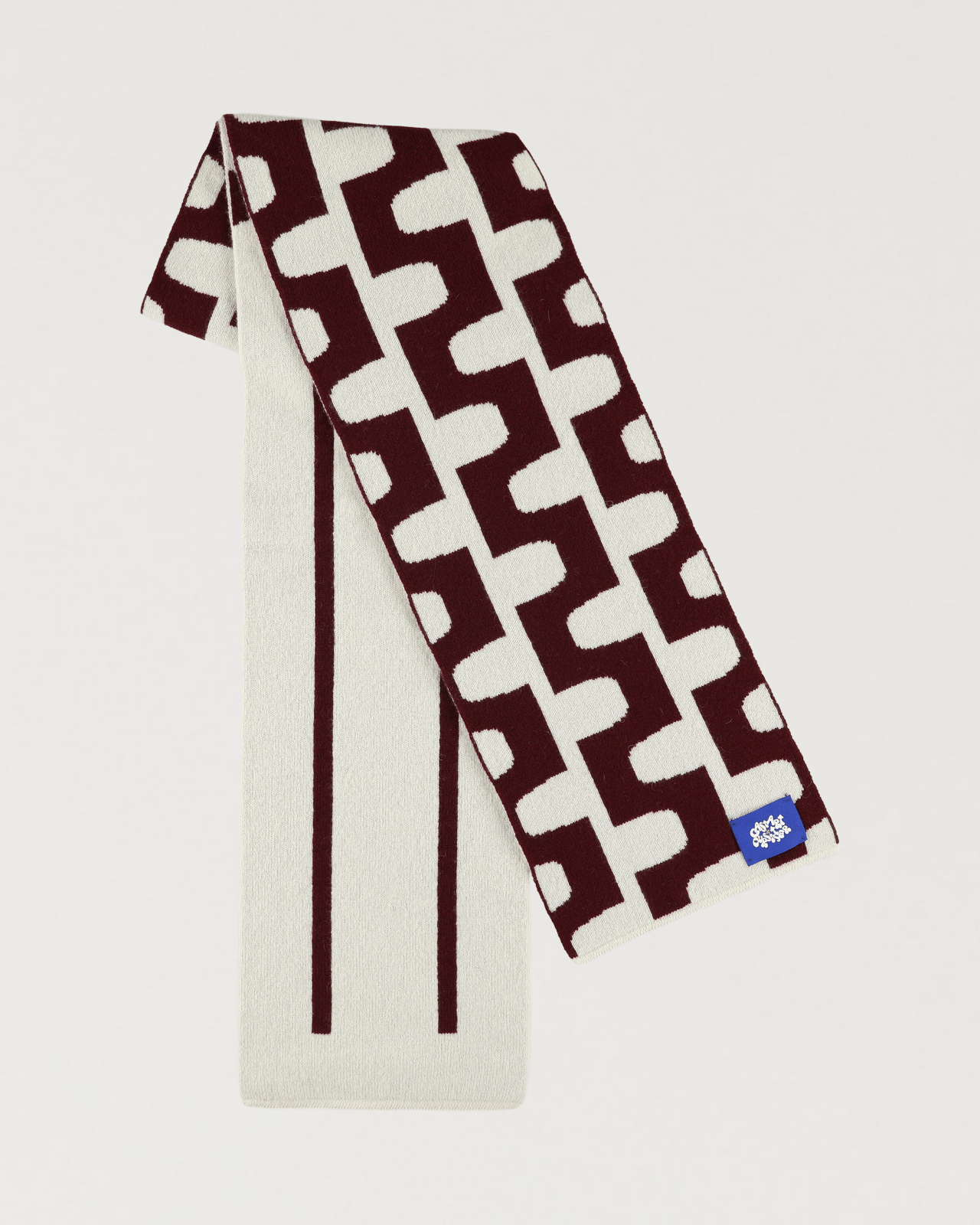 arshile scarf - burgundy - Castart