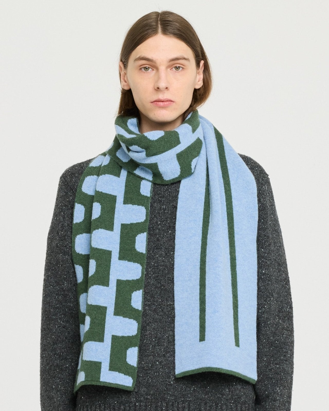 arshile scarf - khaki - Castart