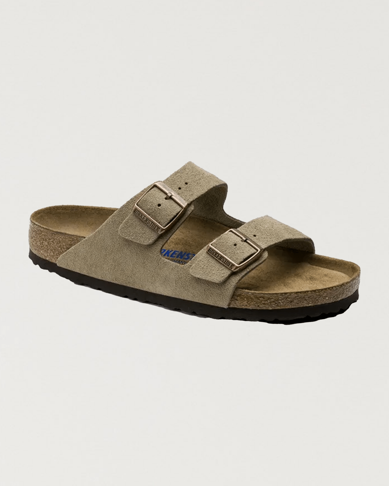 birkenstock - arizona suede taupe - Castart