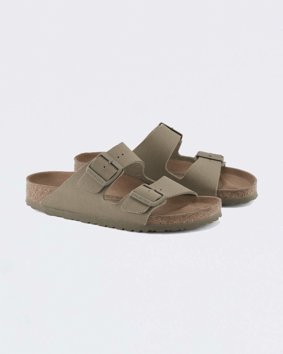 birkenstock - arizona vegan khaki - Castart