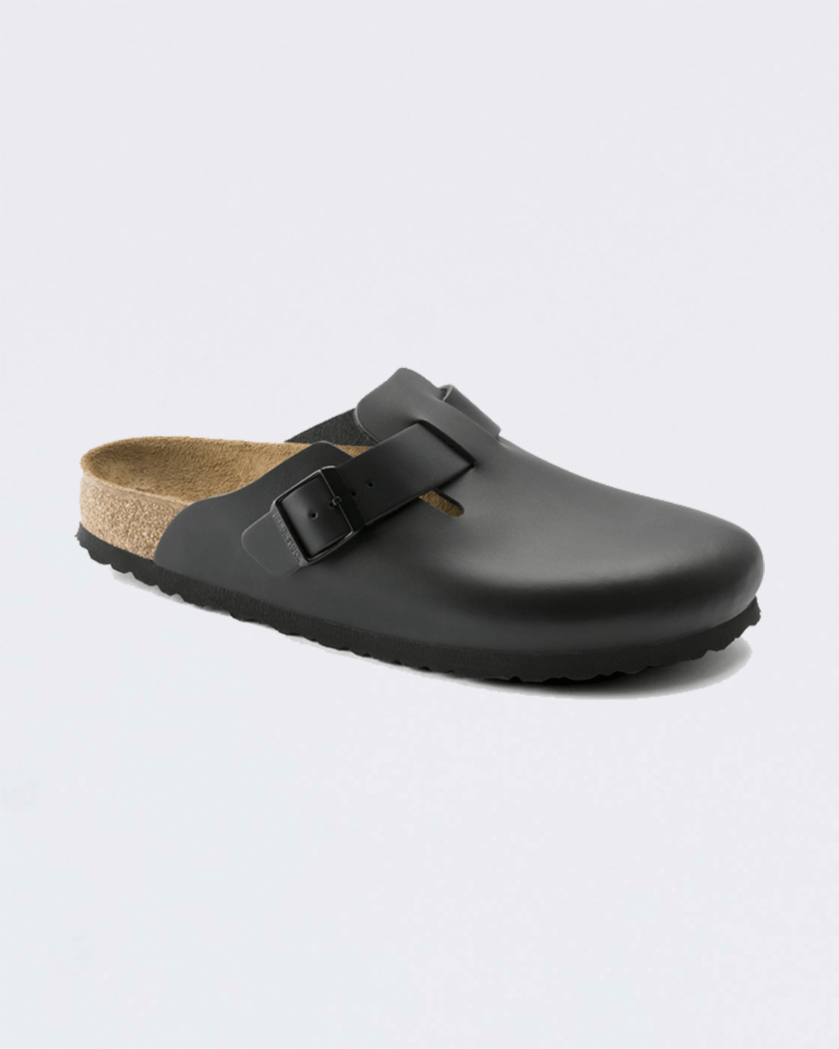 birkenstock - boston leather black - Castart