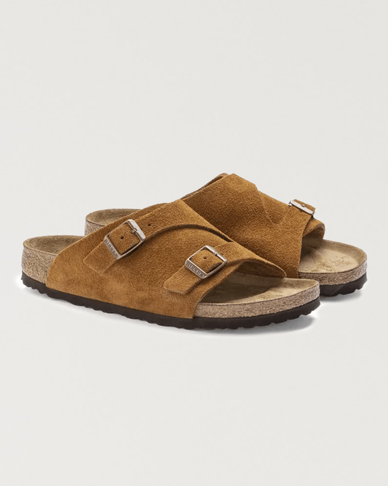 birkenstock - zürich suede mink - Castart