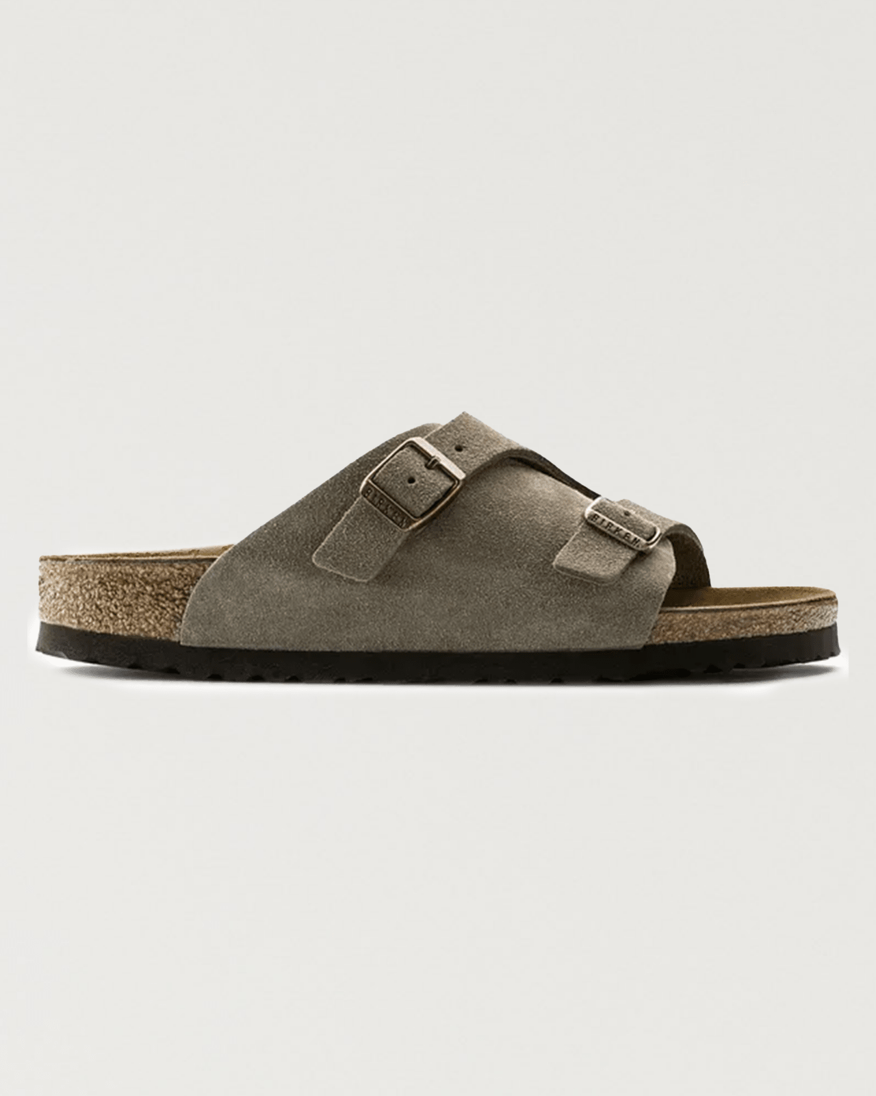 birkenstock - zürich suede taupe - Castart
