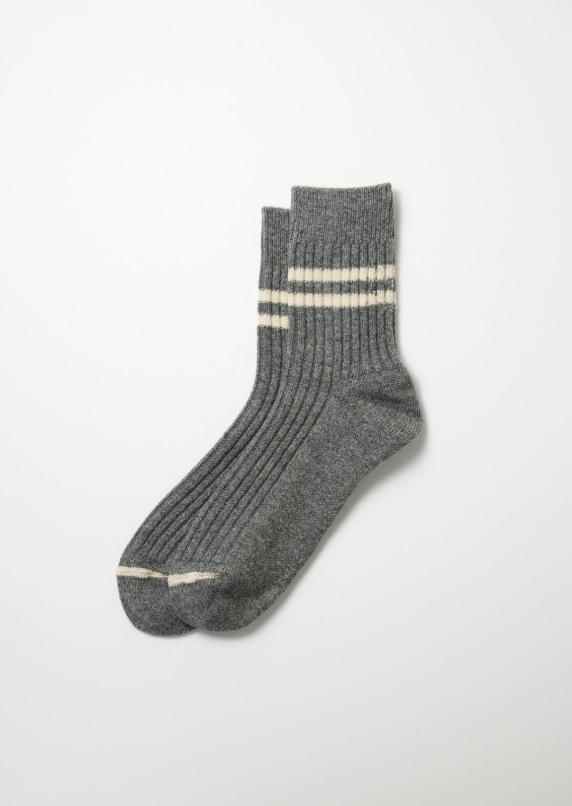 rototo - merino lamb wool stripe - gray - Castart