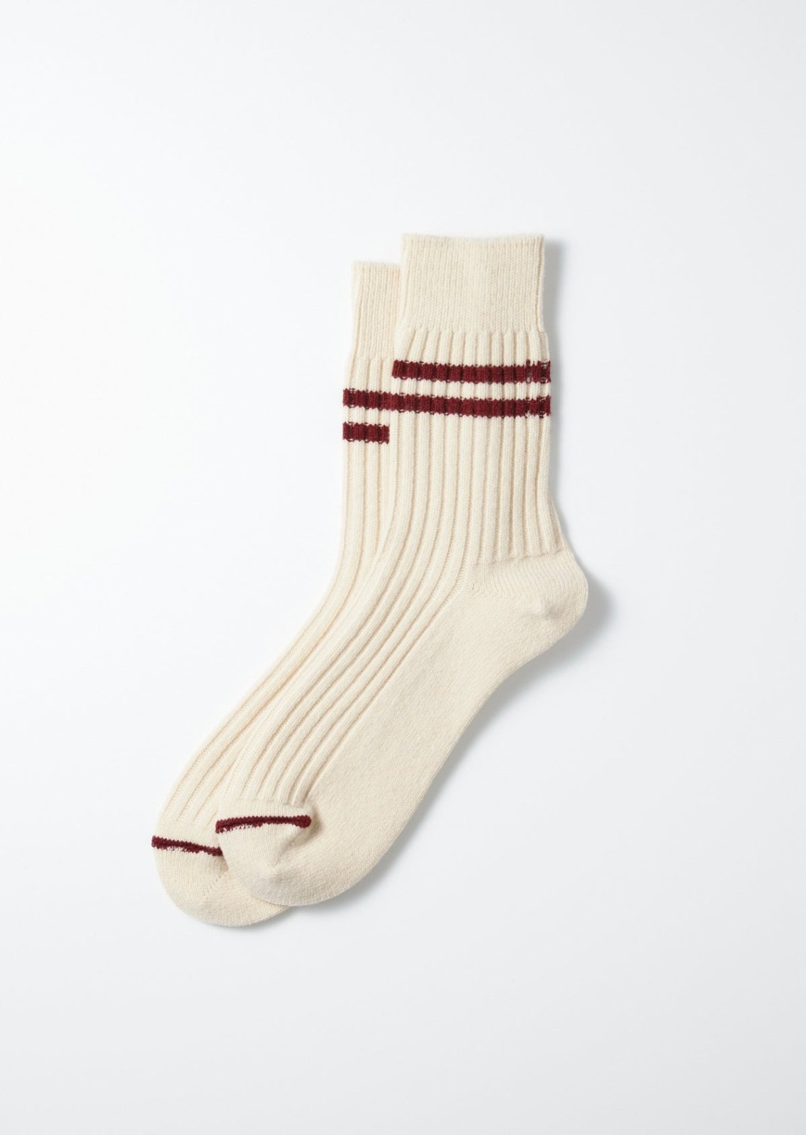 rototo - merino lamb wool stripe - off white - Castart