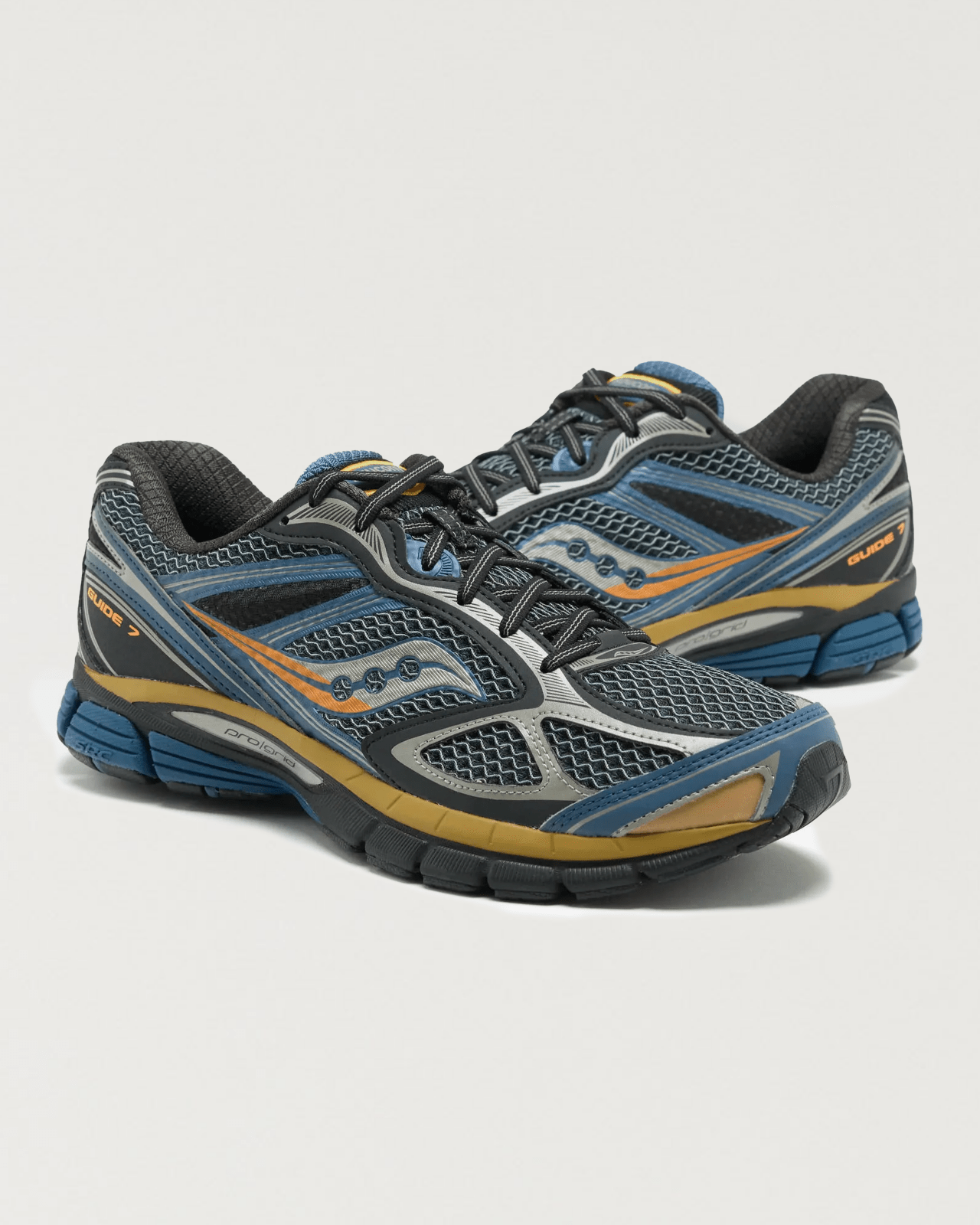 saucony - guide 7 - key largo/black - Castart