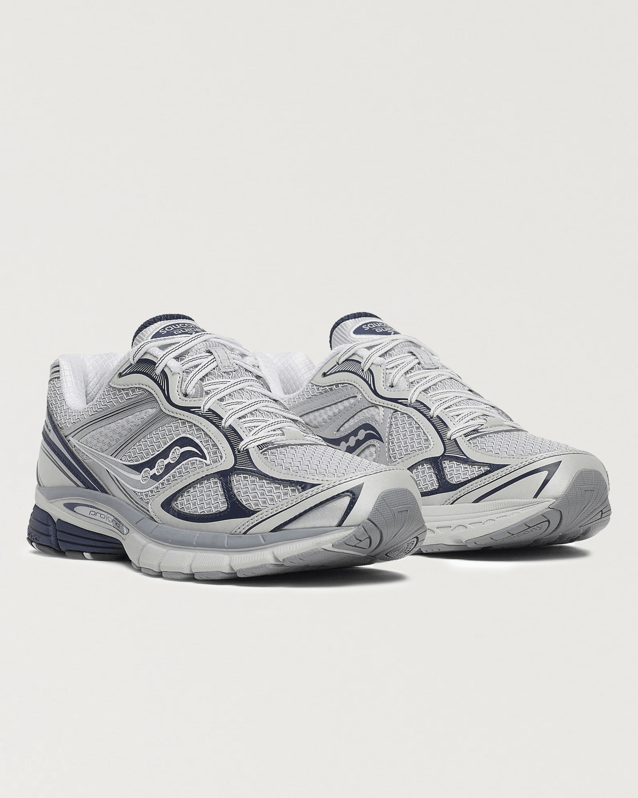 saucony - guide 7 - oyster/navy - Castart