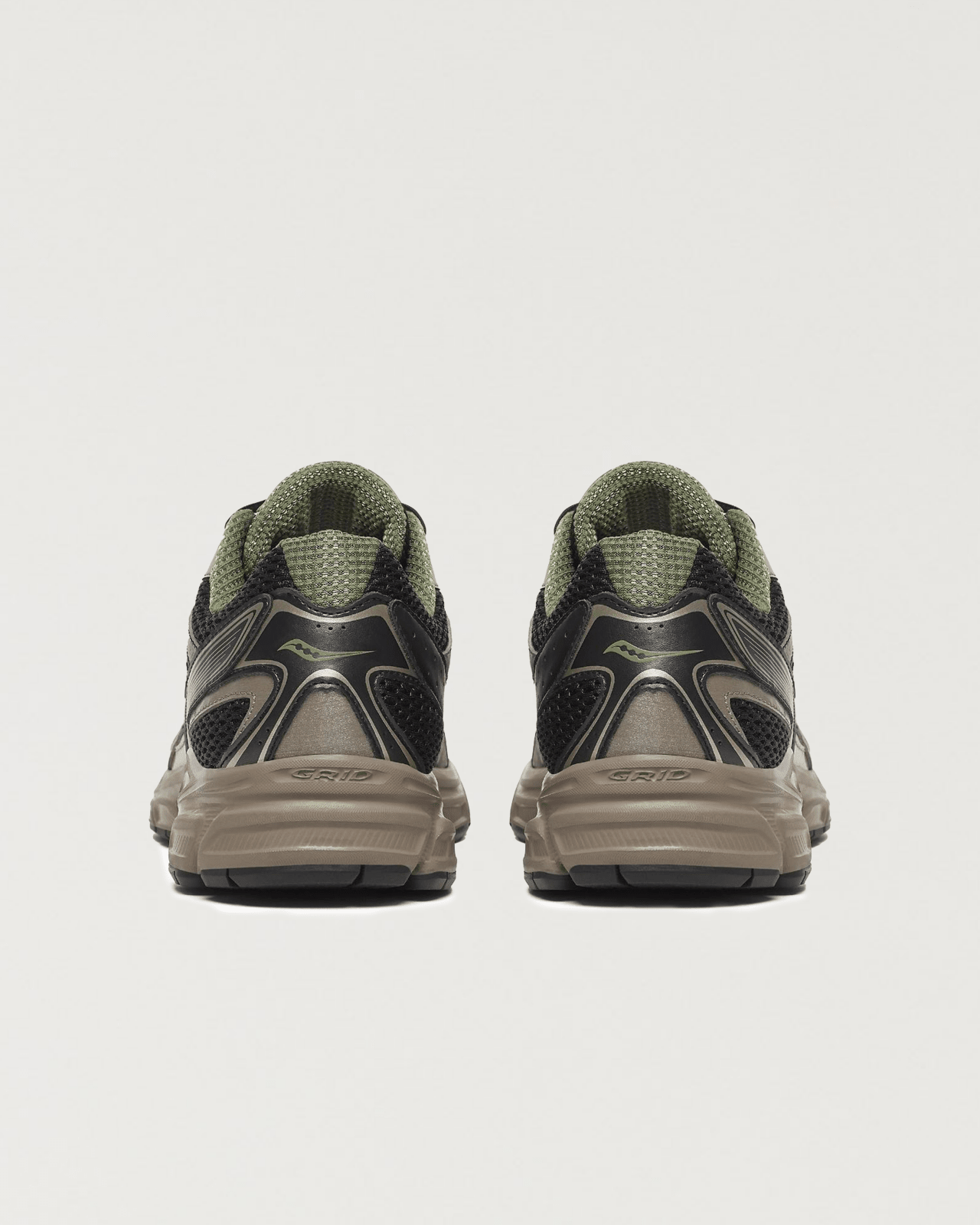 saucony - ride millennium - olivine/black - Castart
