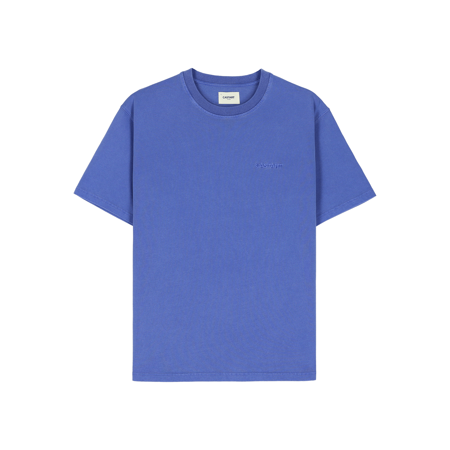 stonewash tee - cobalt - Castart