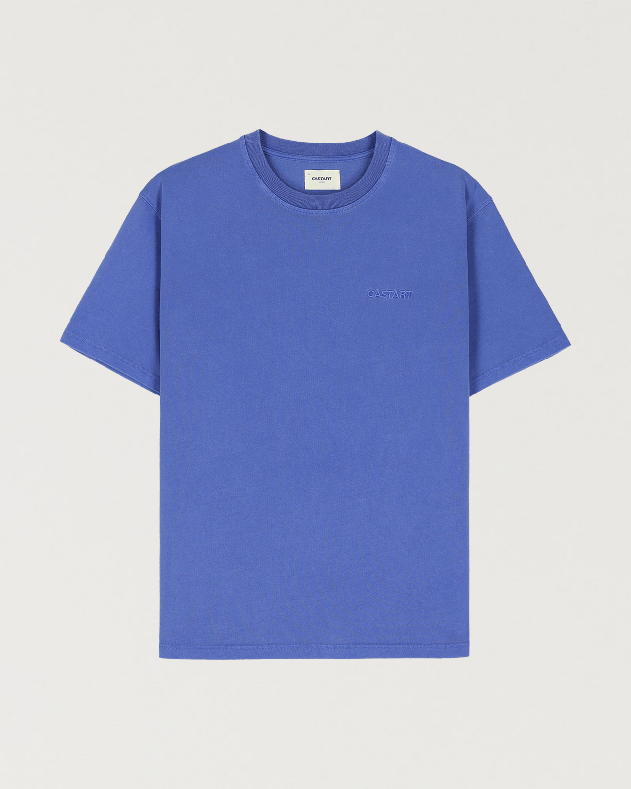 stonewash tee - cobalt - Castart