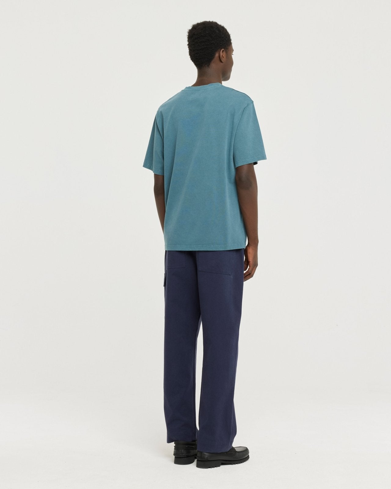 stonewash tee - dark green - Castart