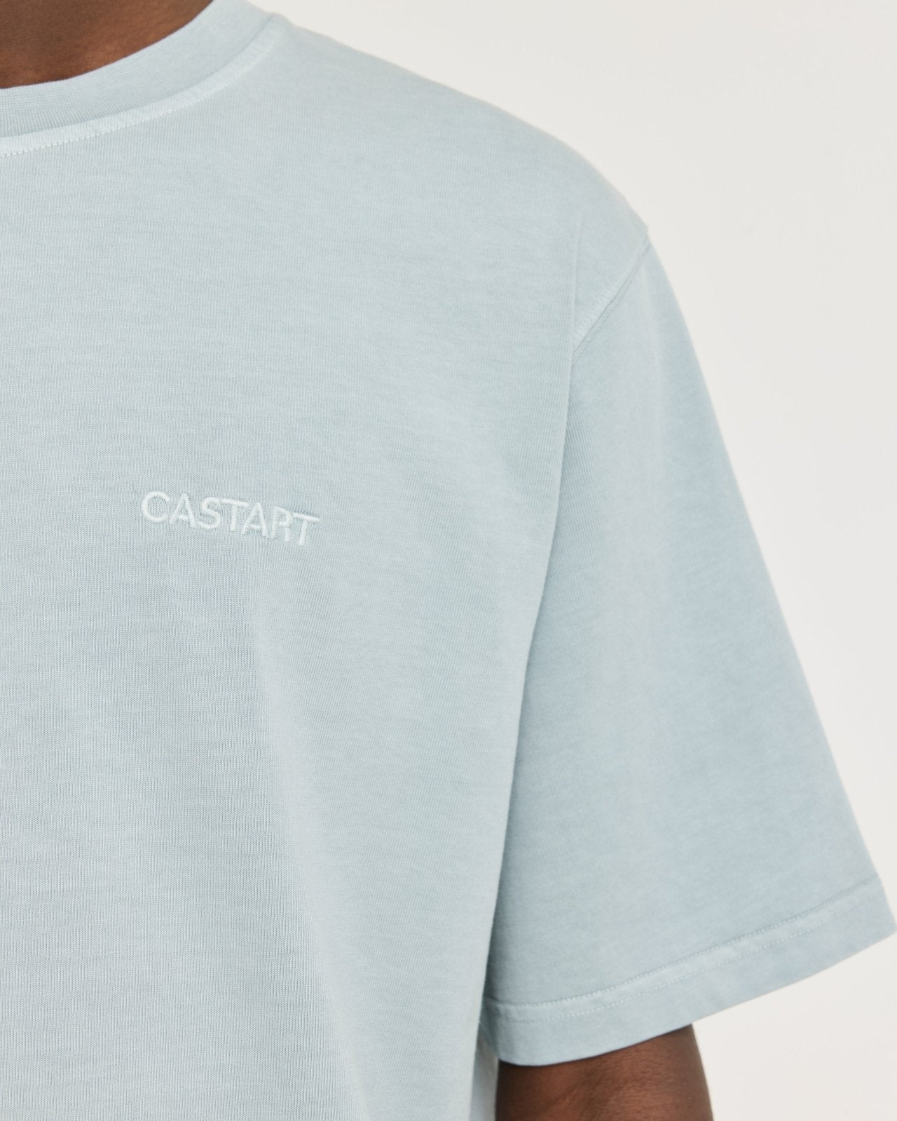 stonewash tee - grey - Castart