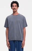 stonewash tee - washed black