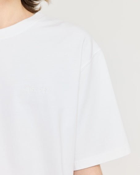 stonewash tee - white - Castart
