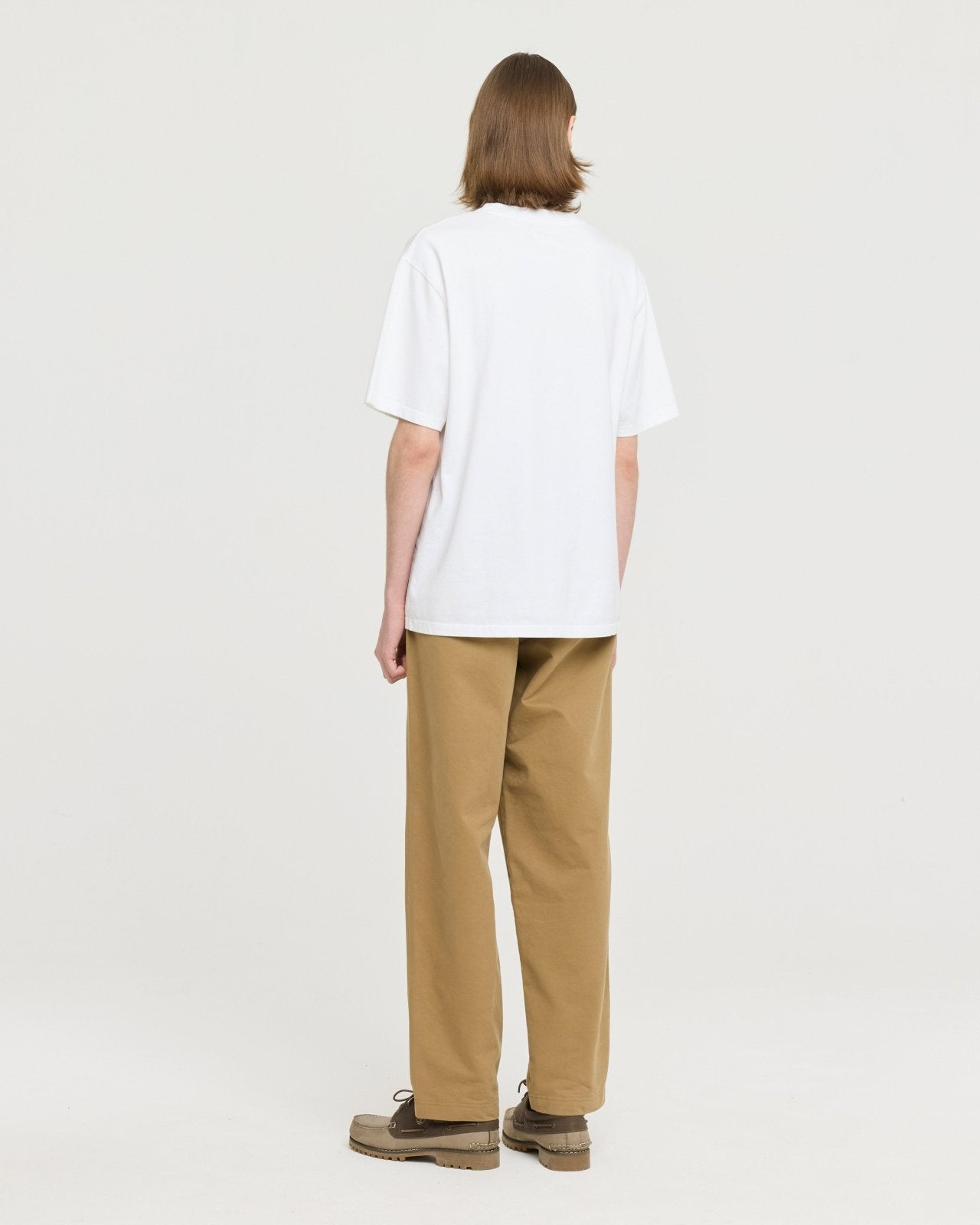 stonewash tee - white - Castart