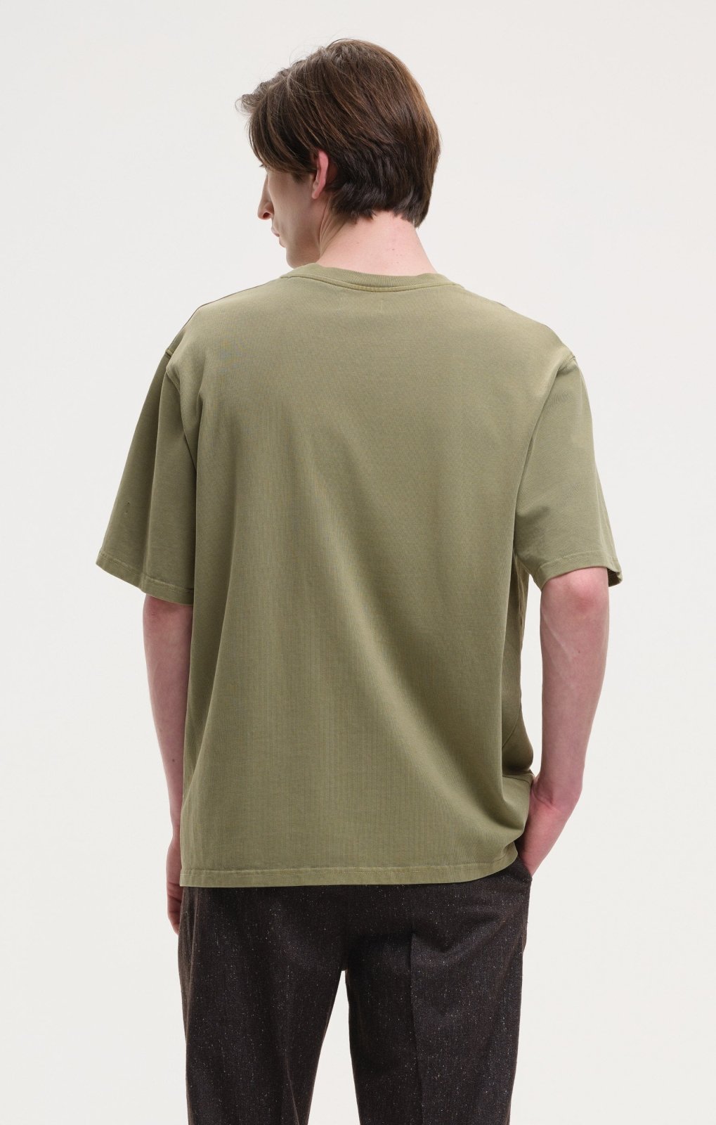 stonewashed tee - khaki - Castart
