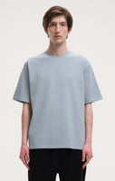stonewashed tee - light blue