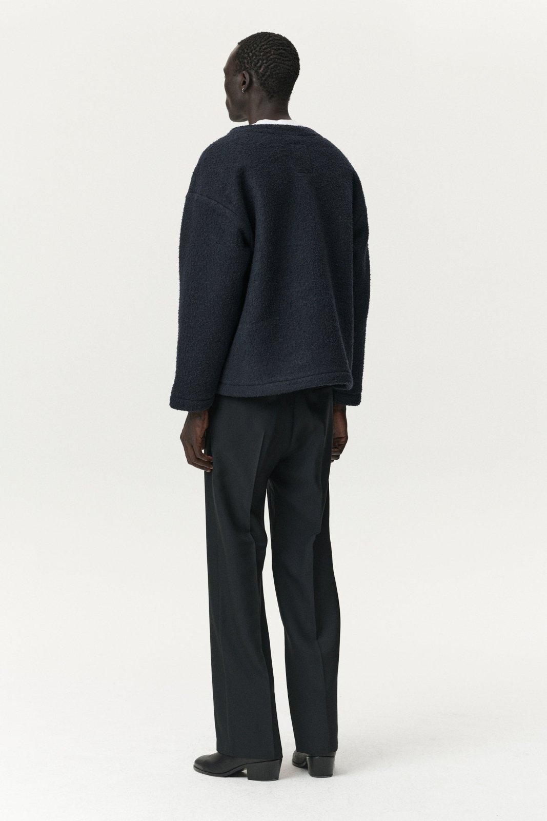 welter shelter - cardi boiled bonded - navy - Castart