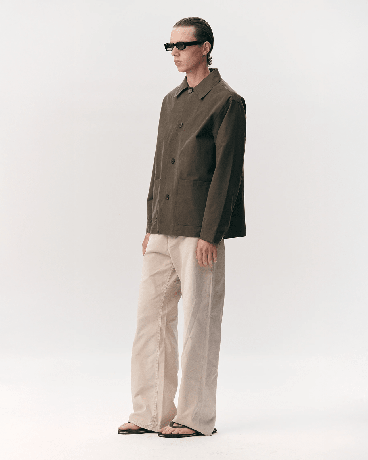 welter shelter - o - shirt brushed - army - Castart