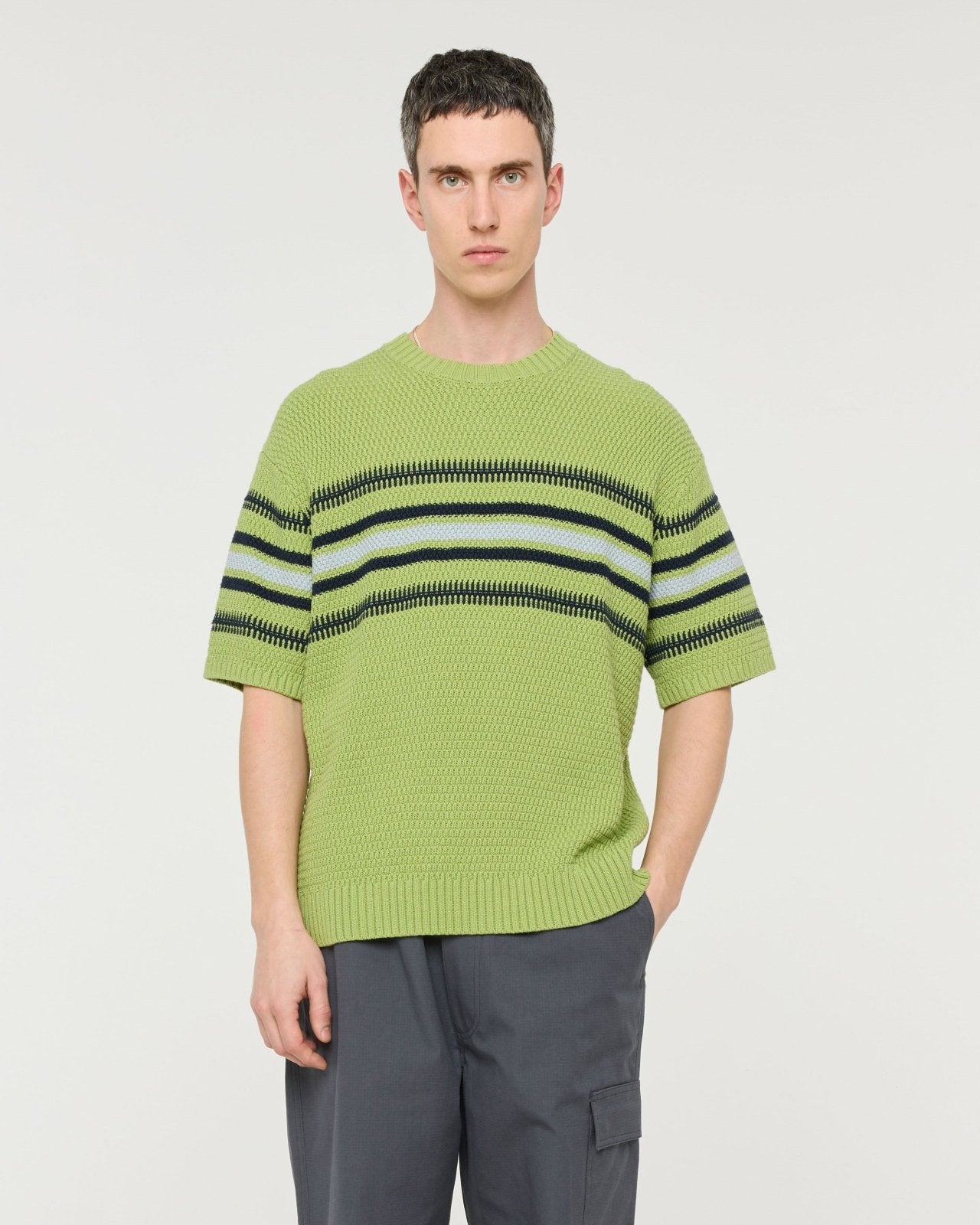 yuuki knitwear - light green - Castart