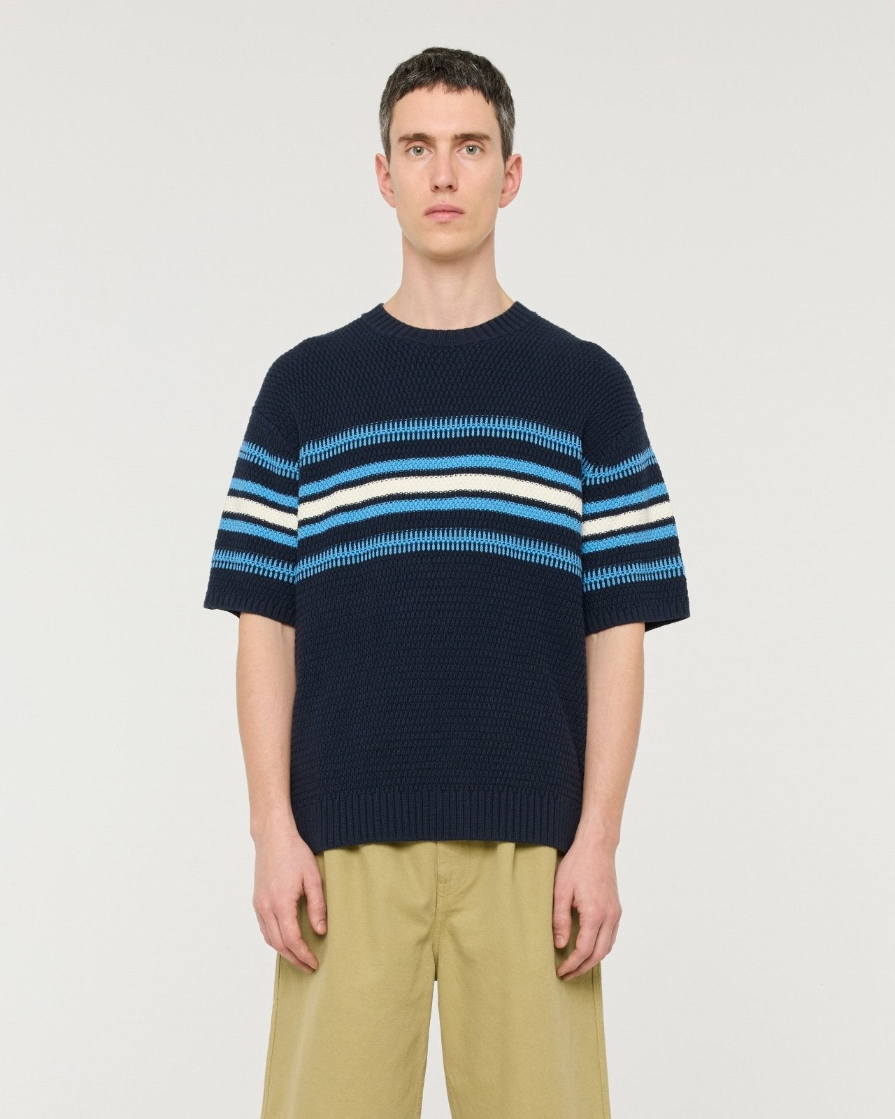 yuuki knitwear - navy - Castart